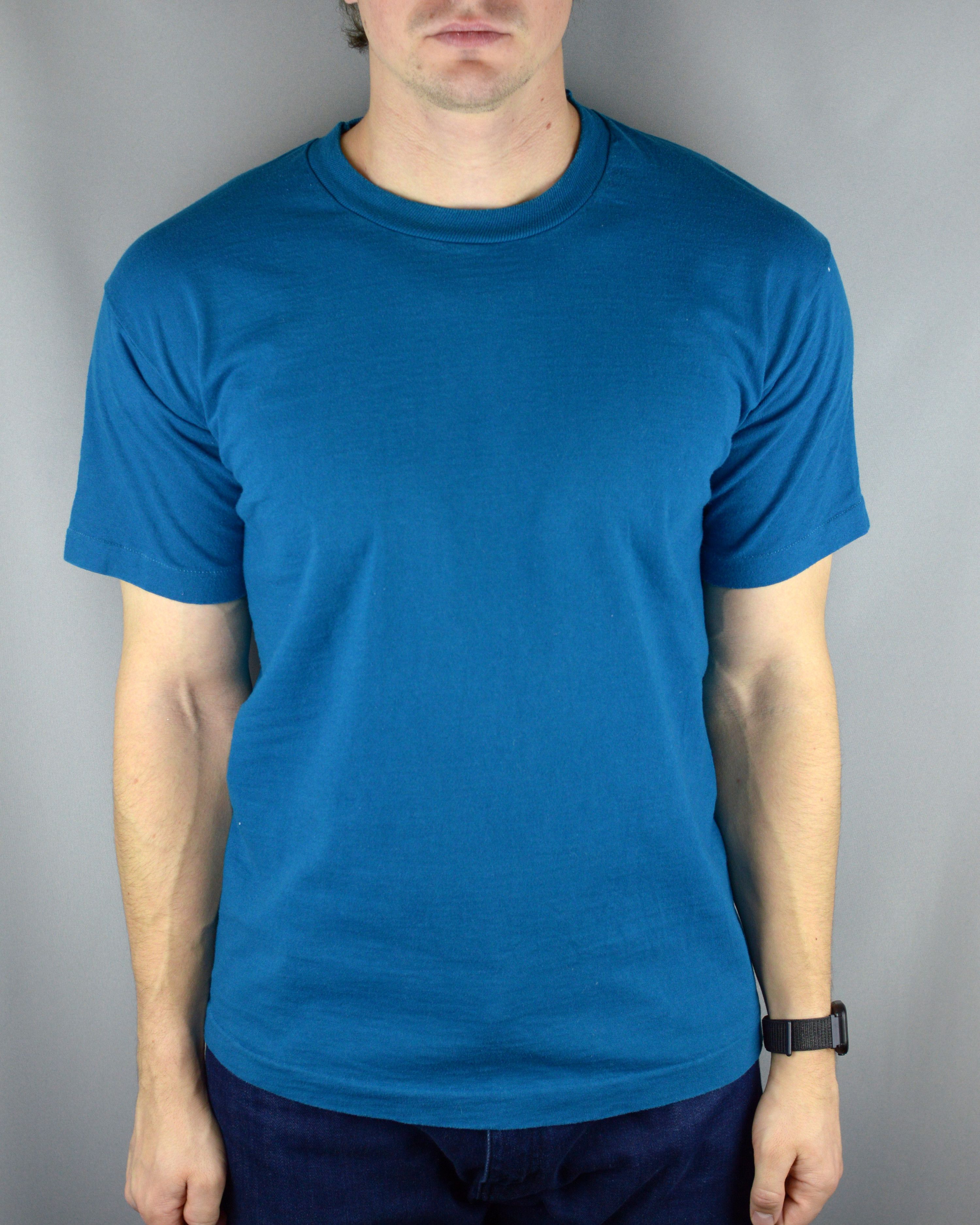 Fruit Of The Loom Vintage Fruit Of The Loom blank t shirt Size US L / EU 52-54 / 3 - 1 Thumbnail
