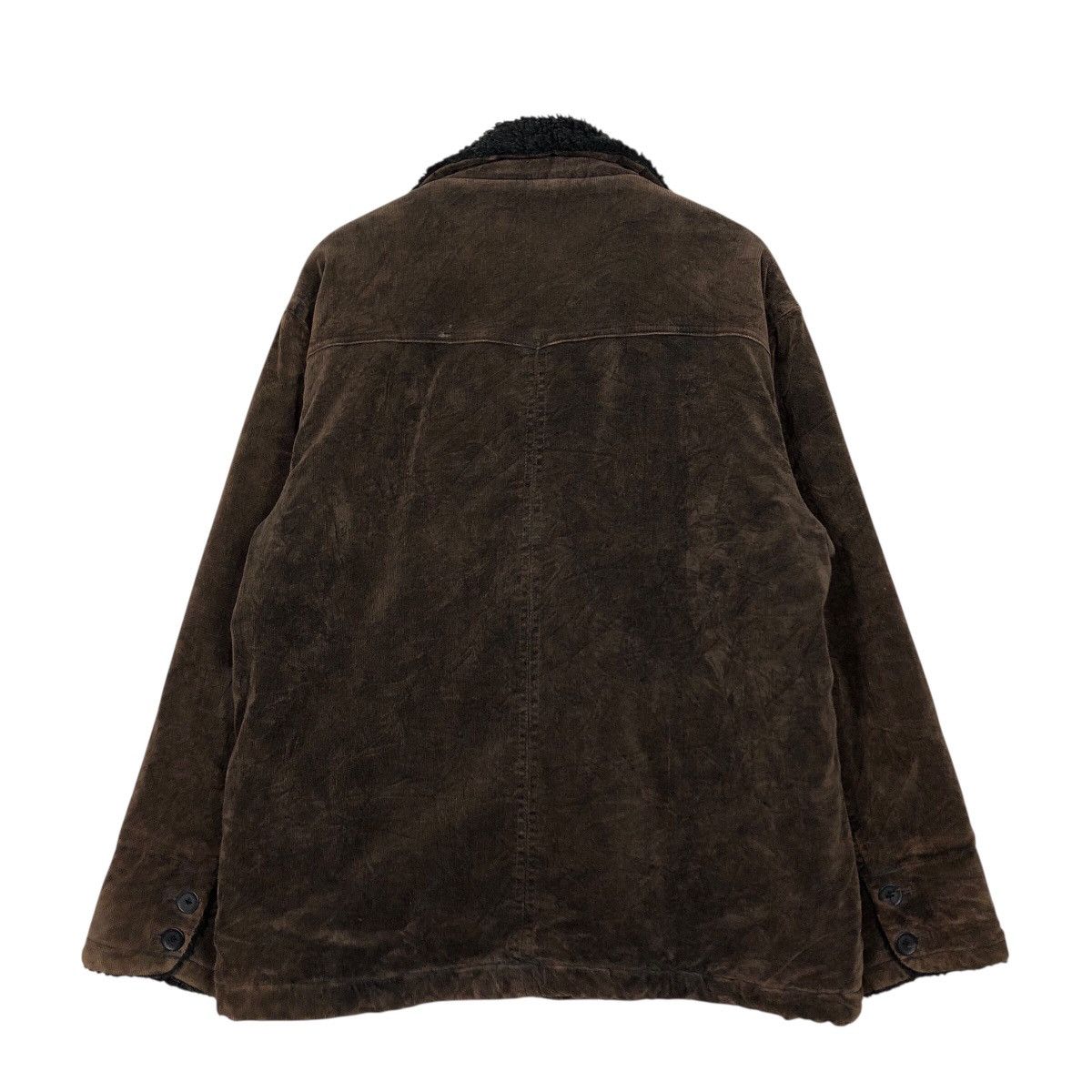 Japanese Brand 📌Vintage Chore Work Jacket Kansai Jeans Blanket Mink Fur Size US M / EU 48-50 / 2 - 9 Thumbnail