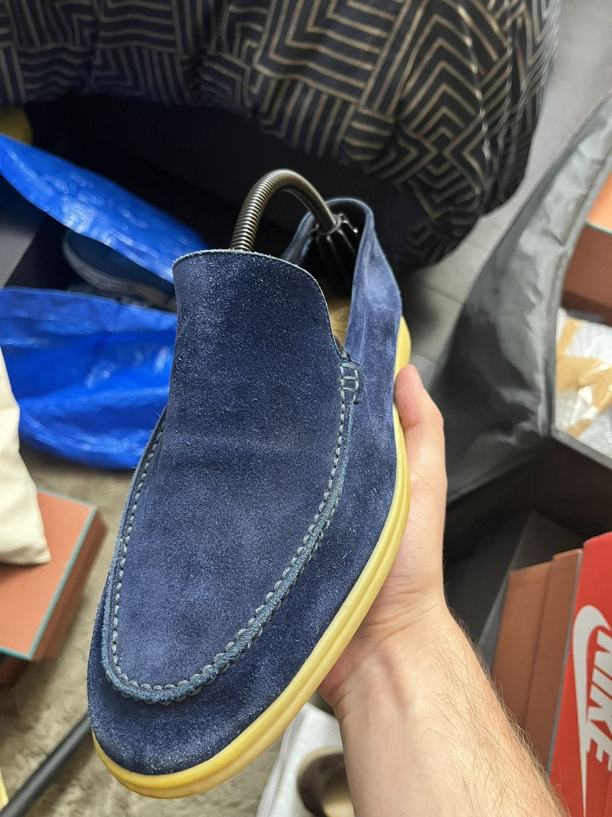 Loro Piana Loro Piana blue summer walk uk 7.5 eu 41.5 | Grailed