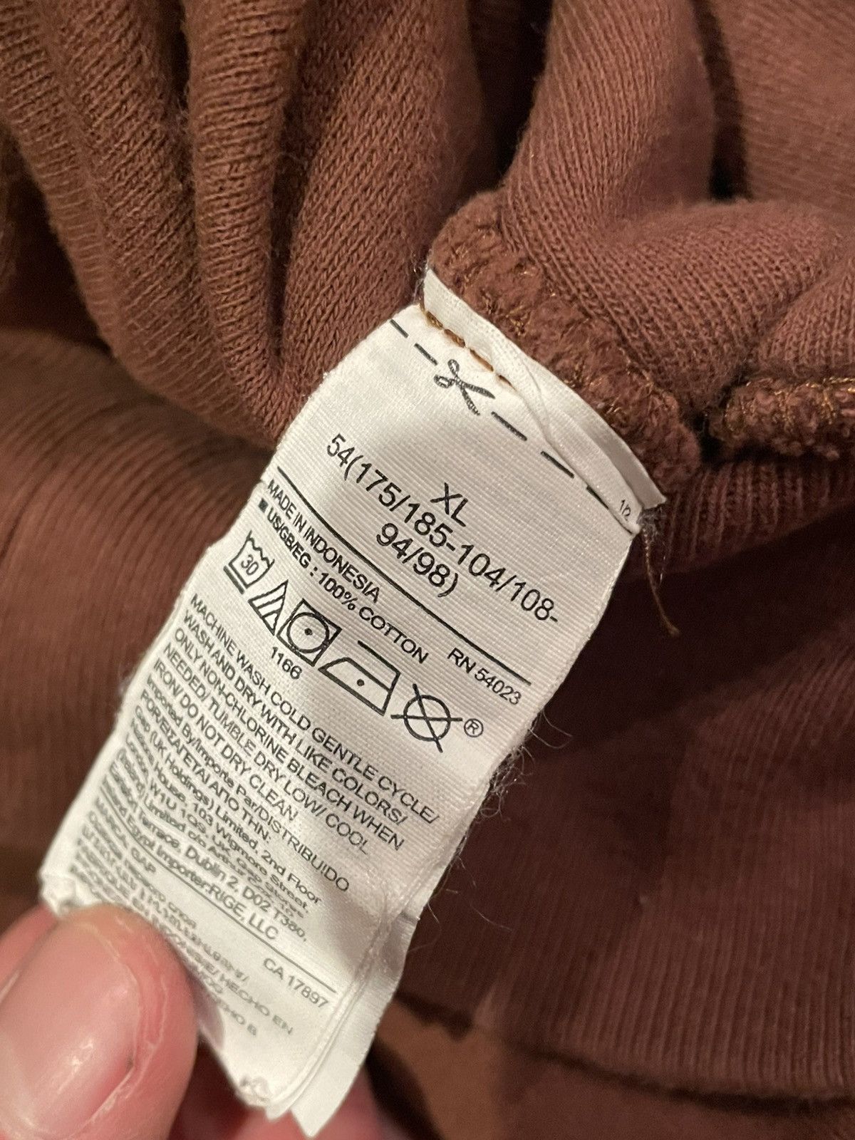 Gap × Yeezy Yeezy Gap Double Layered Hoodie Size US XL / EU 56 / 4 - 4 Thumbnail