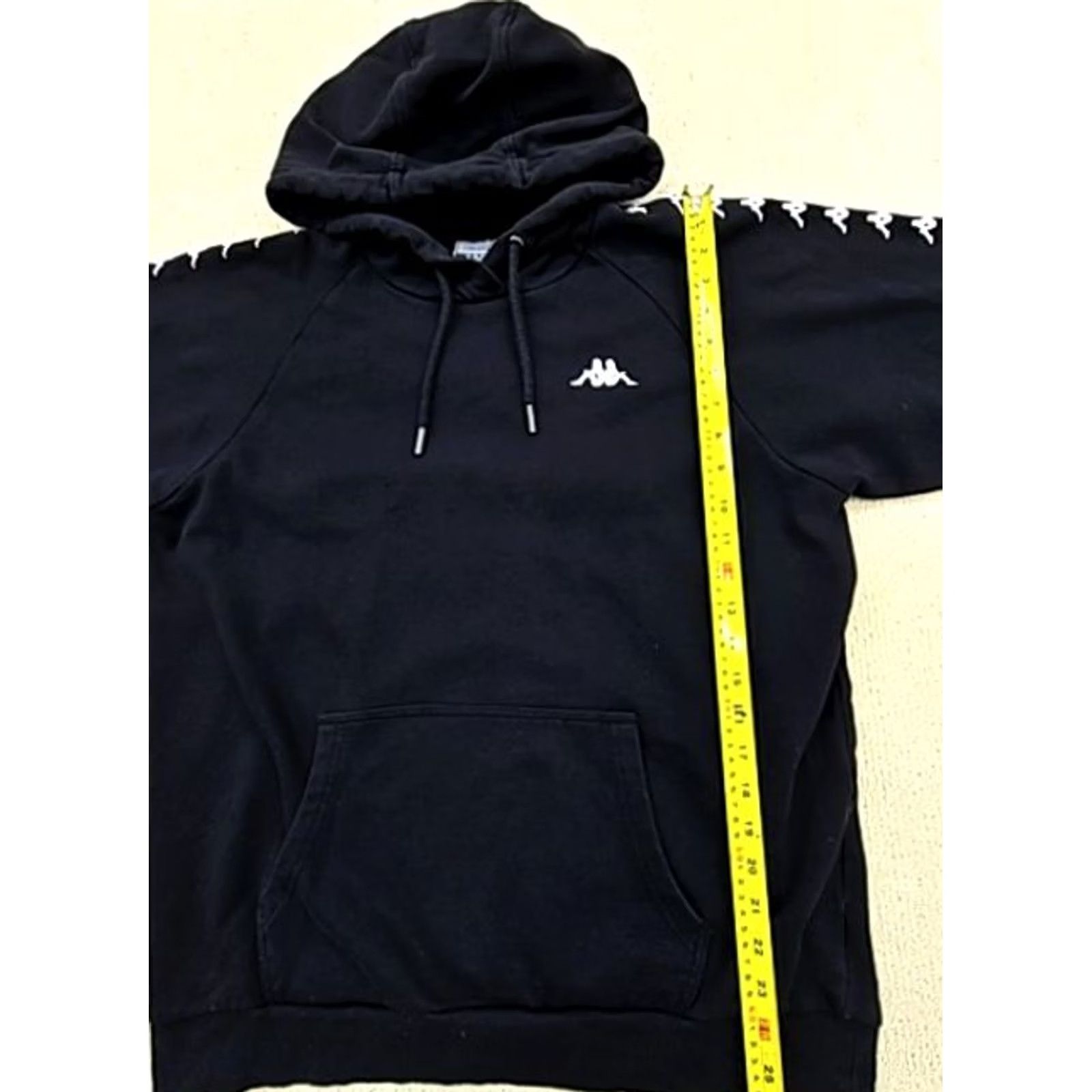 Kappa Kappa Men’s Black Pullover Hoodie Large Logo Year - Size US L / EU 52-54 / 3 - 7 Thumbnail