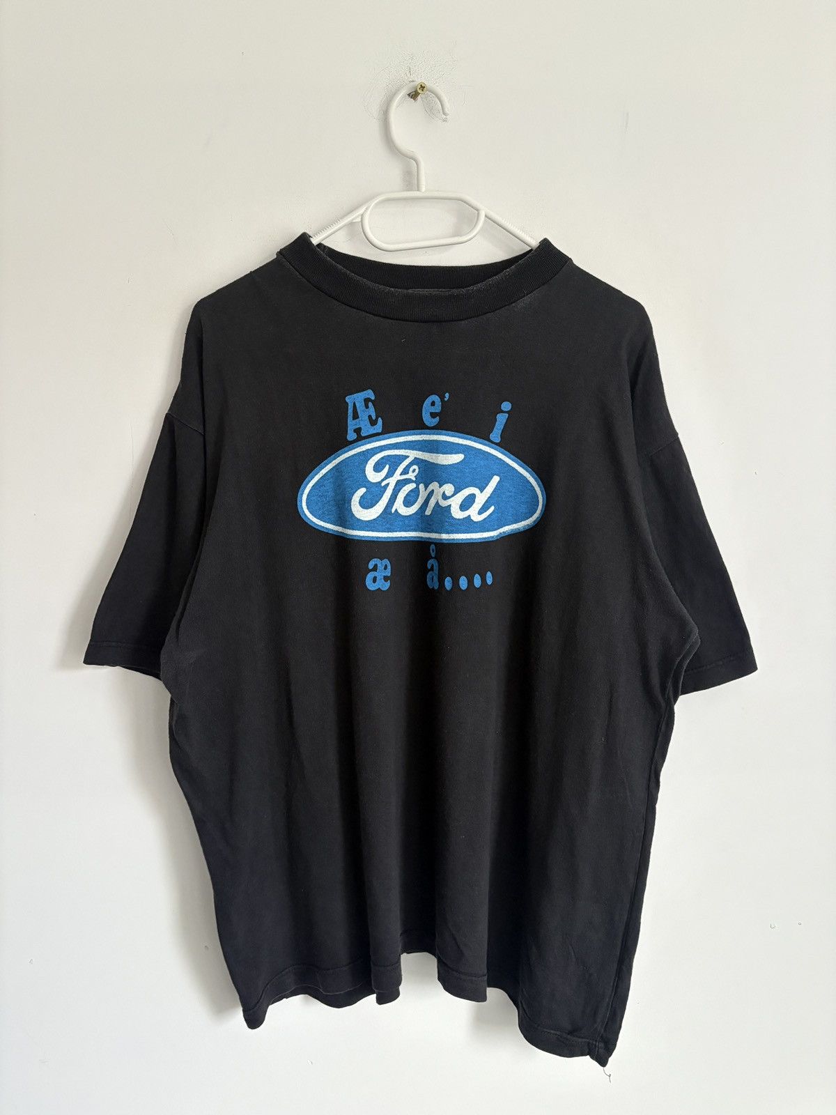 Ford Vintage Ford Parody Tee M’tee T-Shirt 90s Black Size US L / EU 52-54 / 3 - 1 Thumbnail