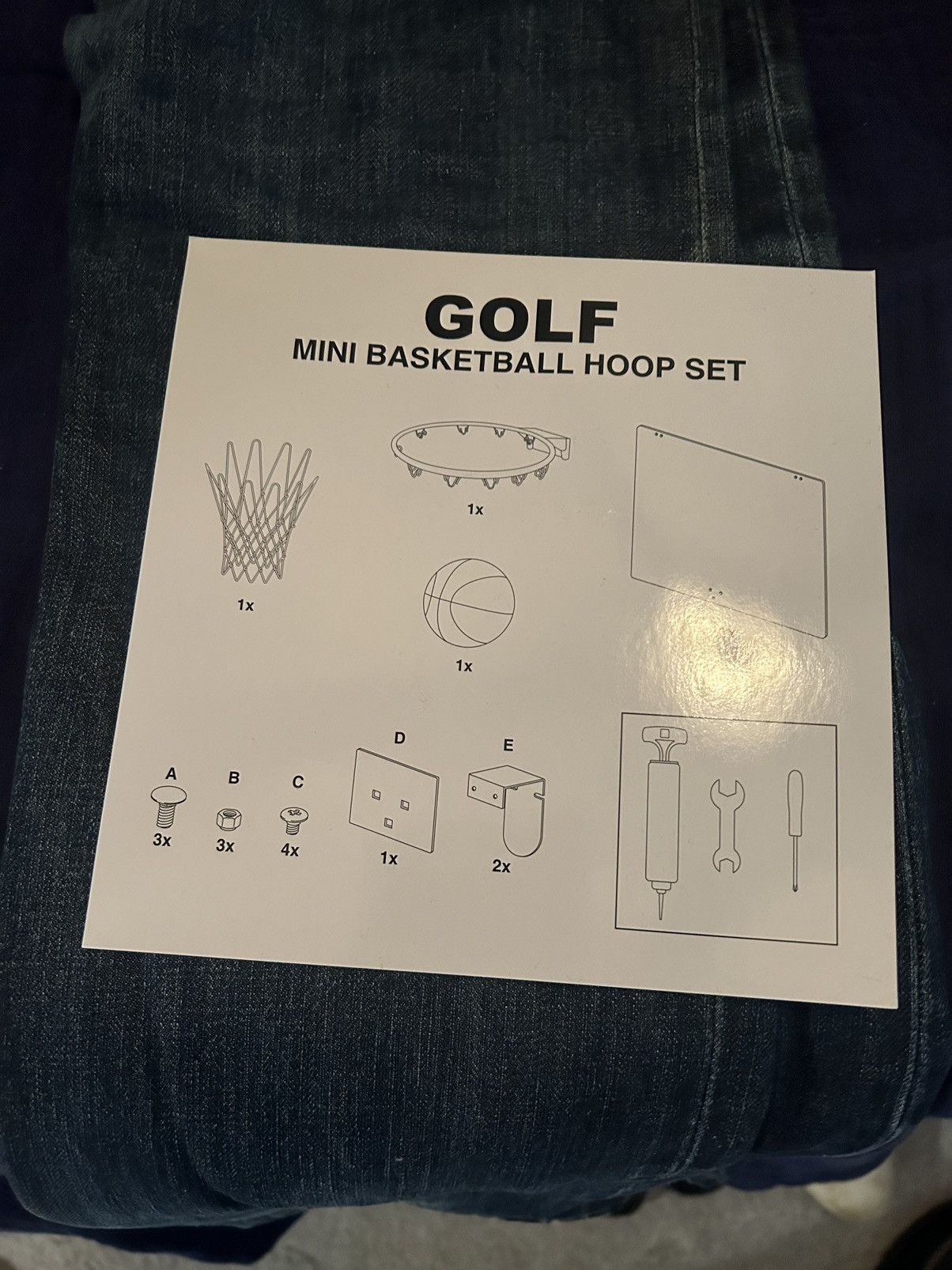 Golf Wang Golf Wang Basketball Hoop + Basketball Size ONE SIZE - 5 Thumbnail