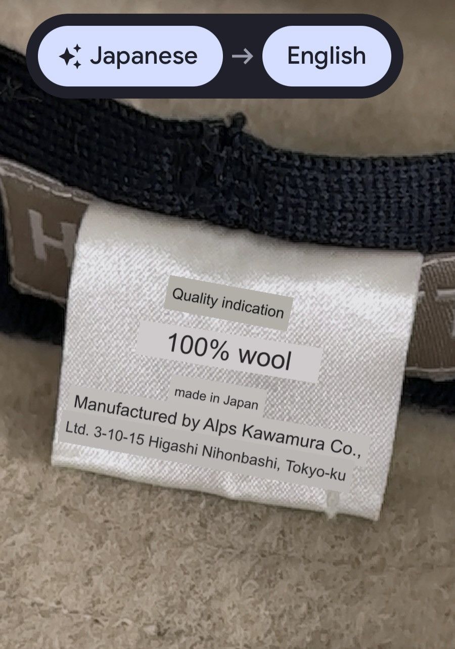 Katharine Hamnett London FYE🔥90’s KATHARINE HAMNETT Wool Bucket Hat Size ONE SIZE - 10 Thumbnail