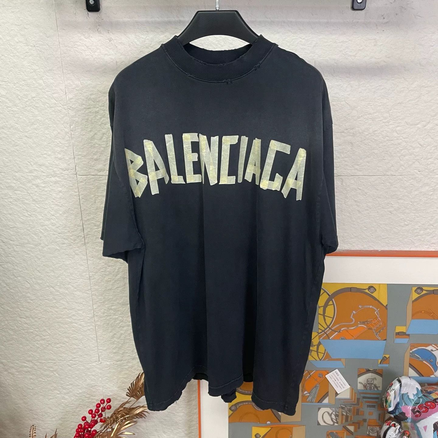 Balenciaga balenciaga logo short sleeve t-shirt xs Size US XS / EU 42 / 0 - 1 Thumbnail