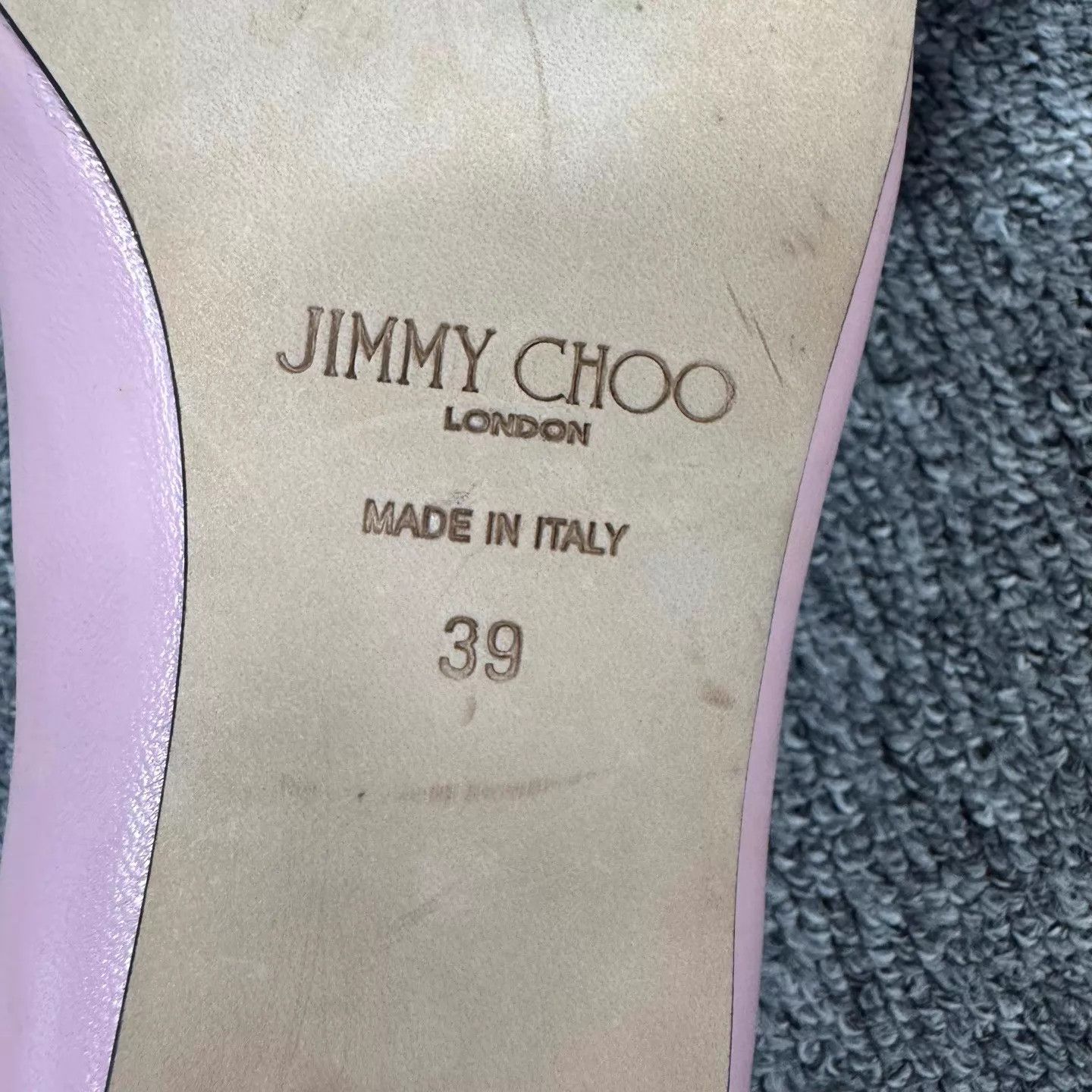 Jimmy Choo Jimmy Choo Pink Floral Block Heel Shoes 39 99 New Size US 8.5 / IT 38.5 - 7 Thumbnail