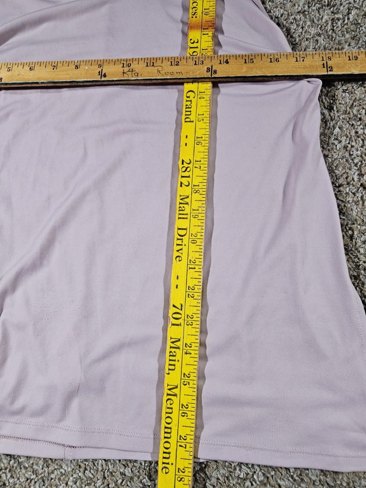 Fabletics Fabletics Dusty Purple Tank Top Women’s Large Size L / US 10 / IT 46 - 3 Thumbnail