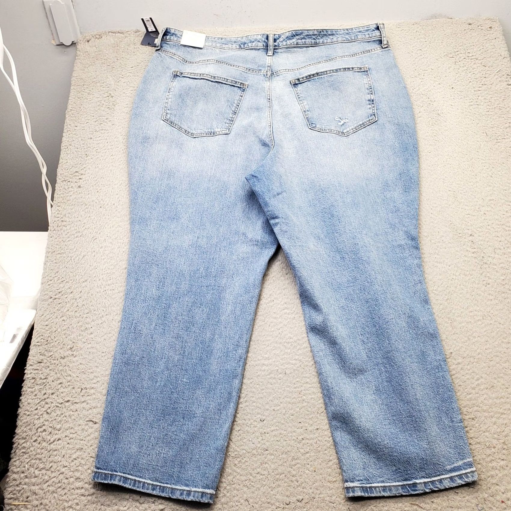 Vintage Universal Thread Skinny Jeans Women 24/R Blue Denim High Rise Stretch Jeans Womens Size 24 Blue Denim Skinny/Straight Style Size 42" / US 20 - 2 Thumbnail