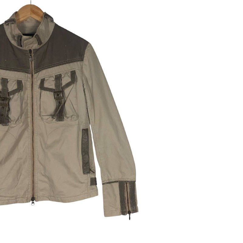 Japanese Brand × Tornado Mart Vintage Tornado Mart Cargo Zipper Jacket Size US L / EU 52-54 / 3 - 4 Thumbnail
