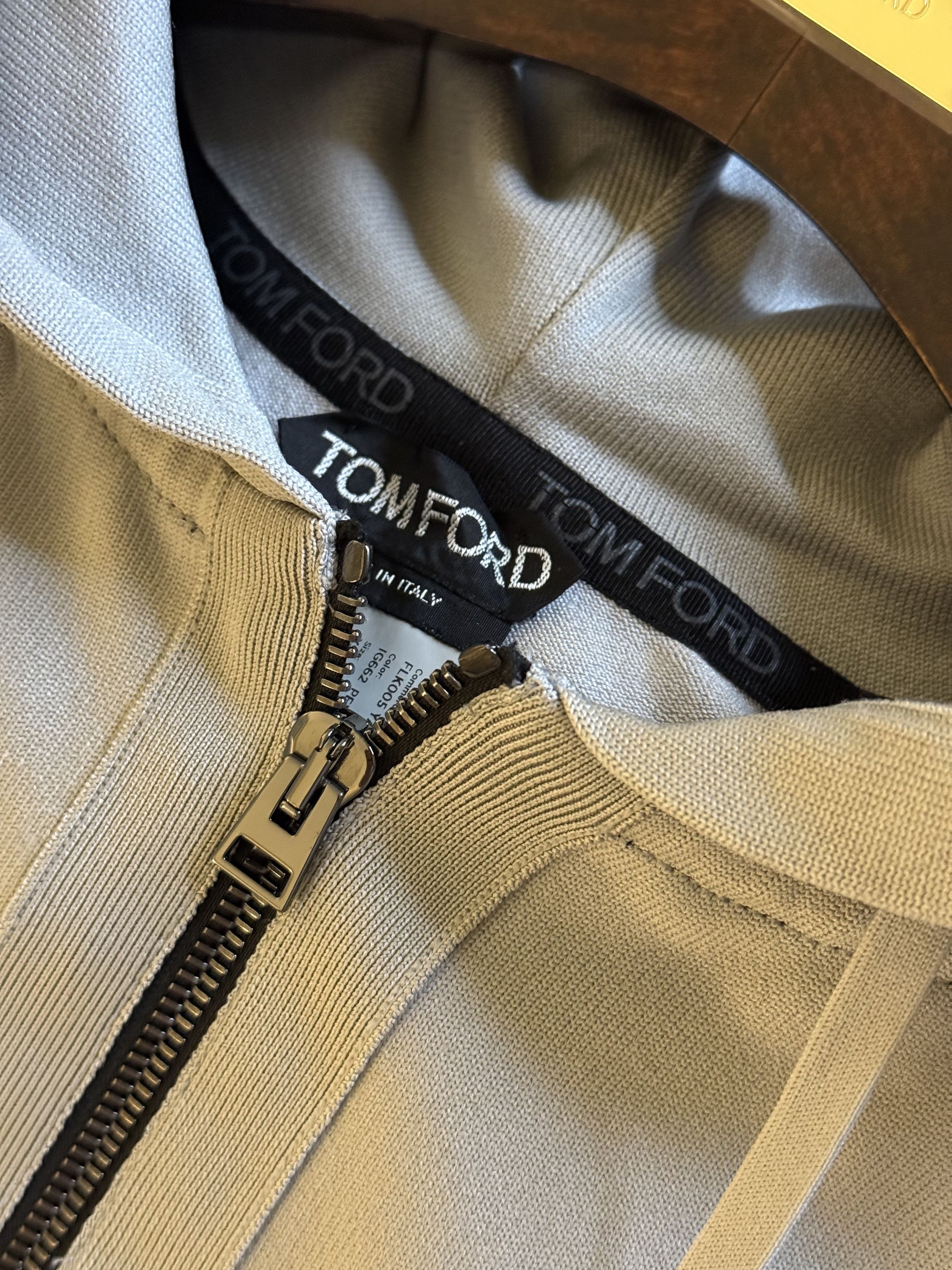 Tom Ford Fits 48-50 IT, Ultra Rare Silk Blend $3,000 Hoodie Size US XS / EU 42 / 0 - 21 Thumbnail