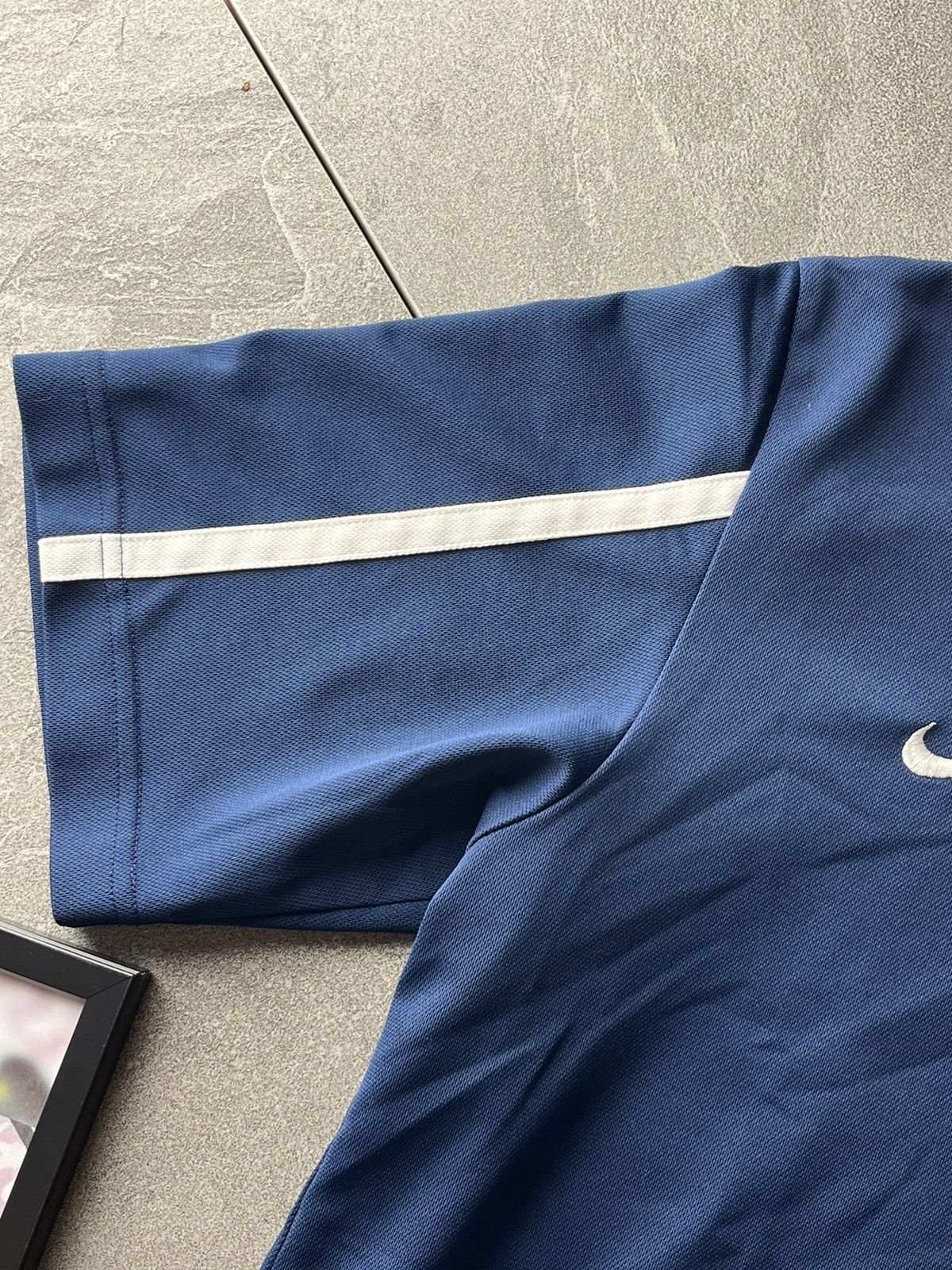 Nike × Vintage Vintage Nike team t-shirt Y2K Shoosh drill Size US M / EU 48-50 / 2 - 5 Thumbnail