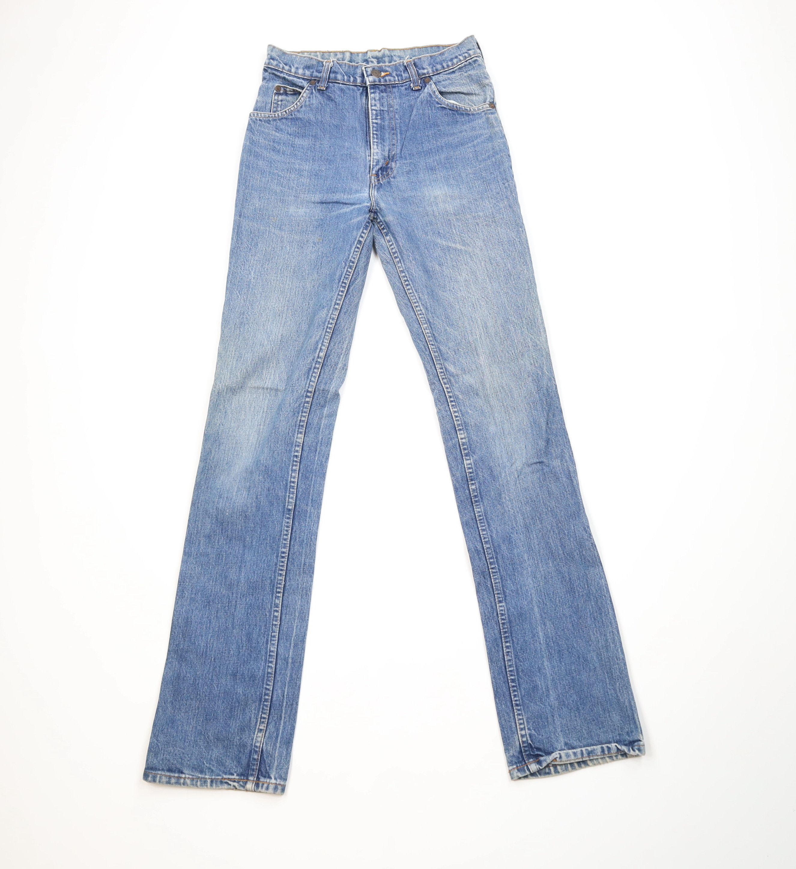 Vintage Vintage 70s 80s Streetwear Straight Leg Denim Jeans Blue USA Size US 30 / EU 46 - 1 Thumbnail