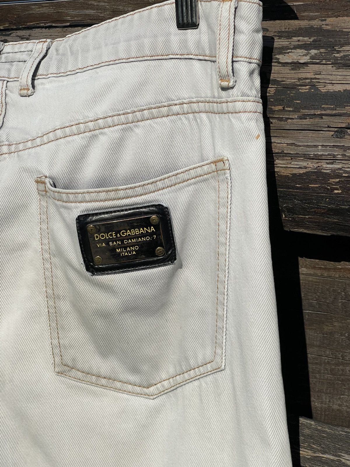Dolce & Gabbana Y2K Dolce & Gabbana grey jeans Vintage Size US 34 / EU 50 - 5 Thumbnail