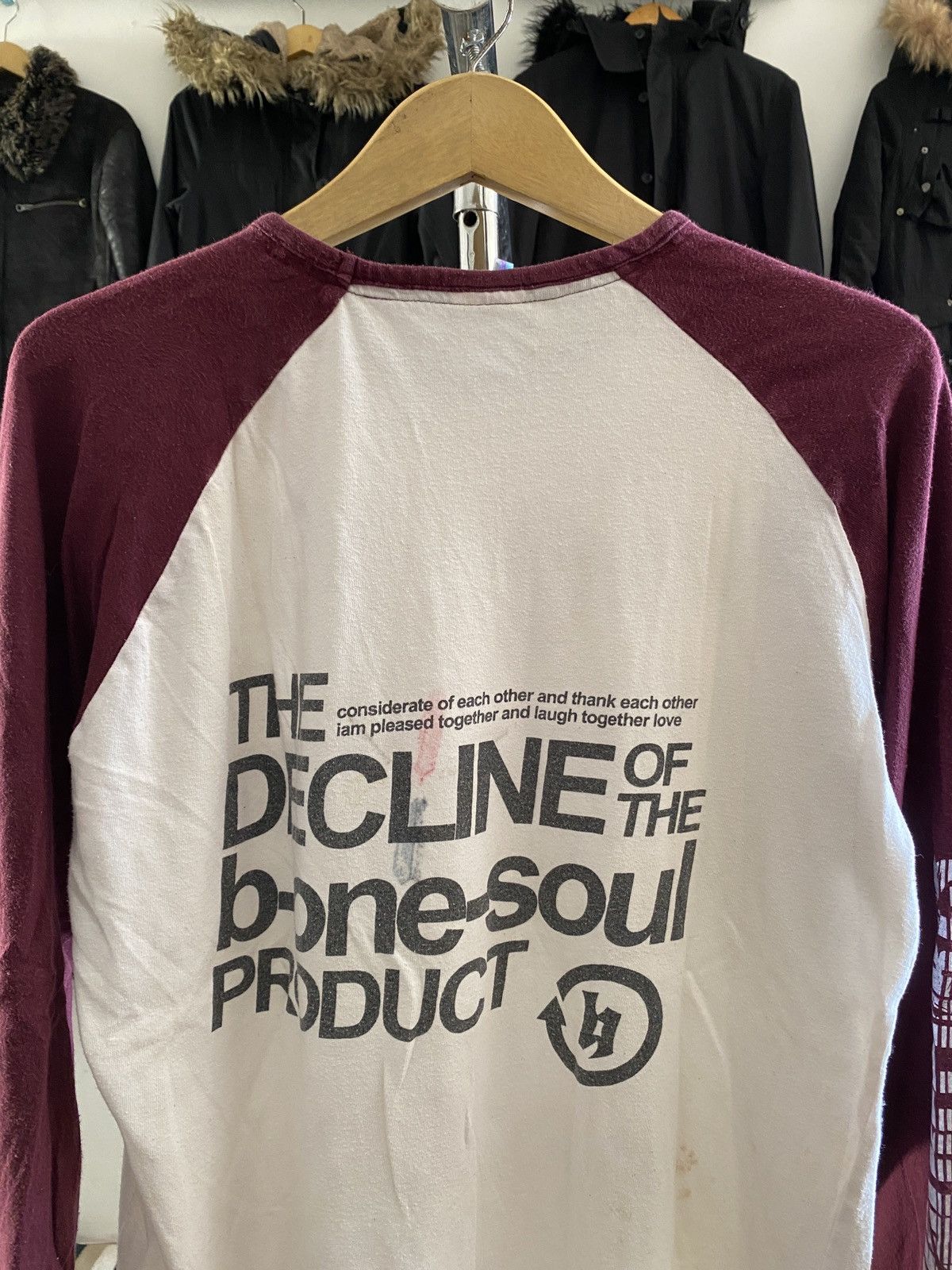 Hysteric Glamour × Undercover Japnese Bonesoul Poem vetements Style Long Slevee Tee Size US XL / EU 56 / 4 - 11 Thumbnail