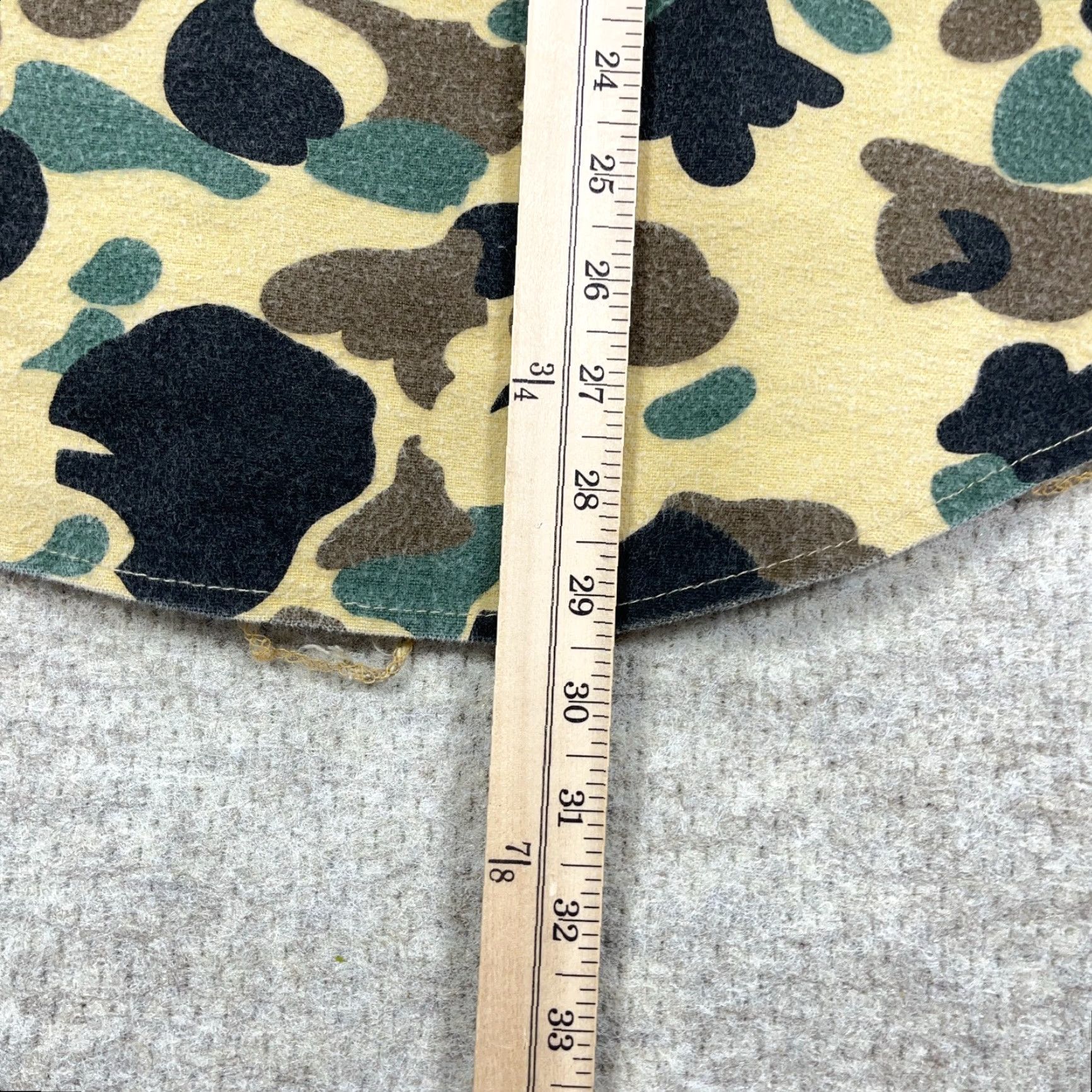 CLOT VINTAGE Deerskin Camo Shirt Men Medium Button Up Chamois Cloth Frog 90s USA Fade Size US M / EU 48-50 / 2 - 5 Thumbnail