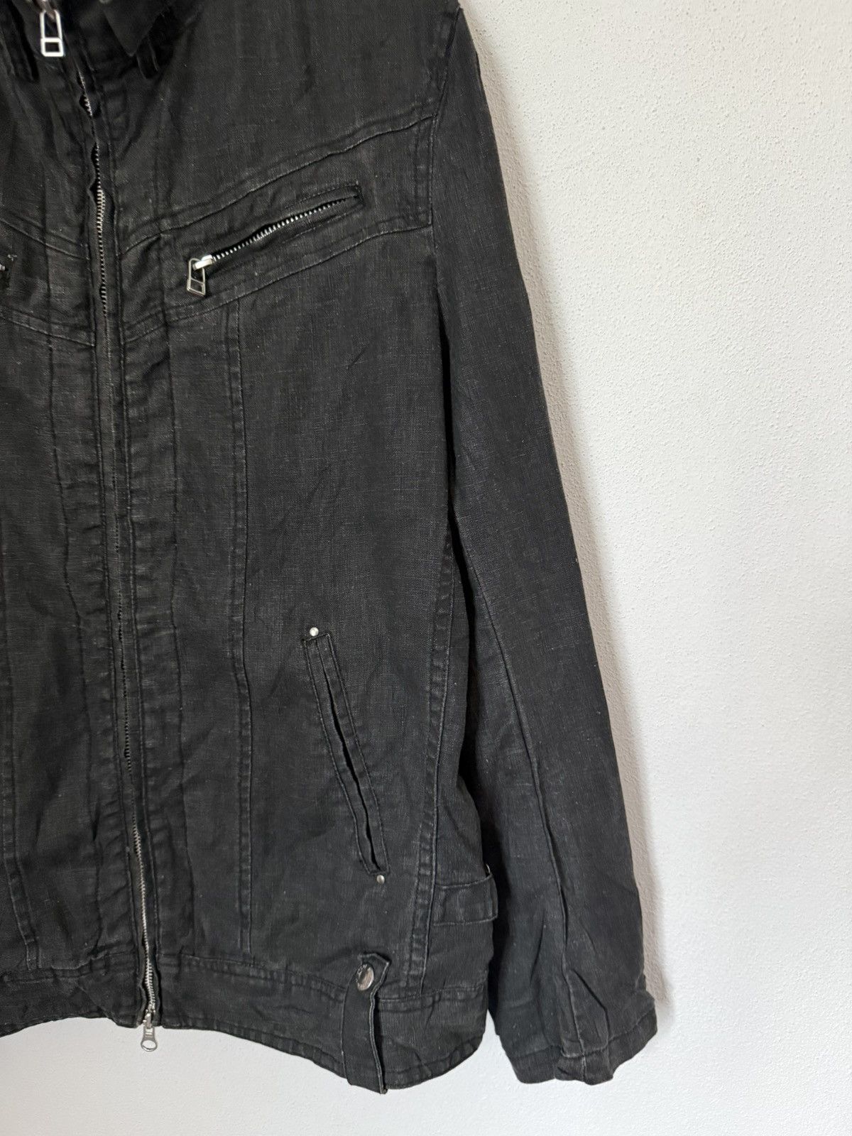 Le Grande Bleu (L.G.B.) JAPAN BRAND PAZZO DENIM CASUAL JACKET PUNK STYLE Size US M / EU 48-50 / 2 - 3 Thumbnail