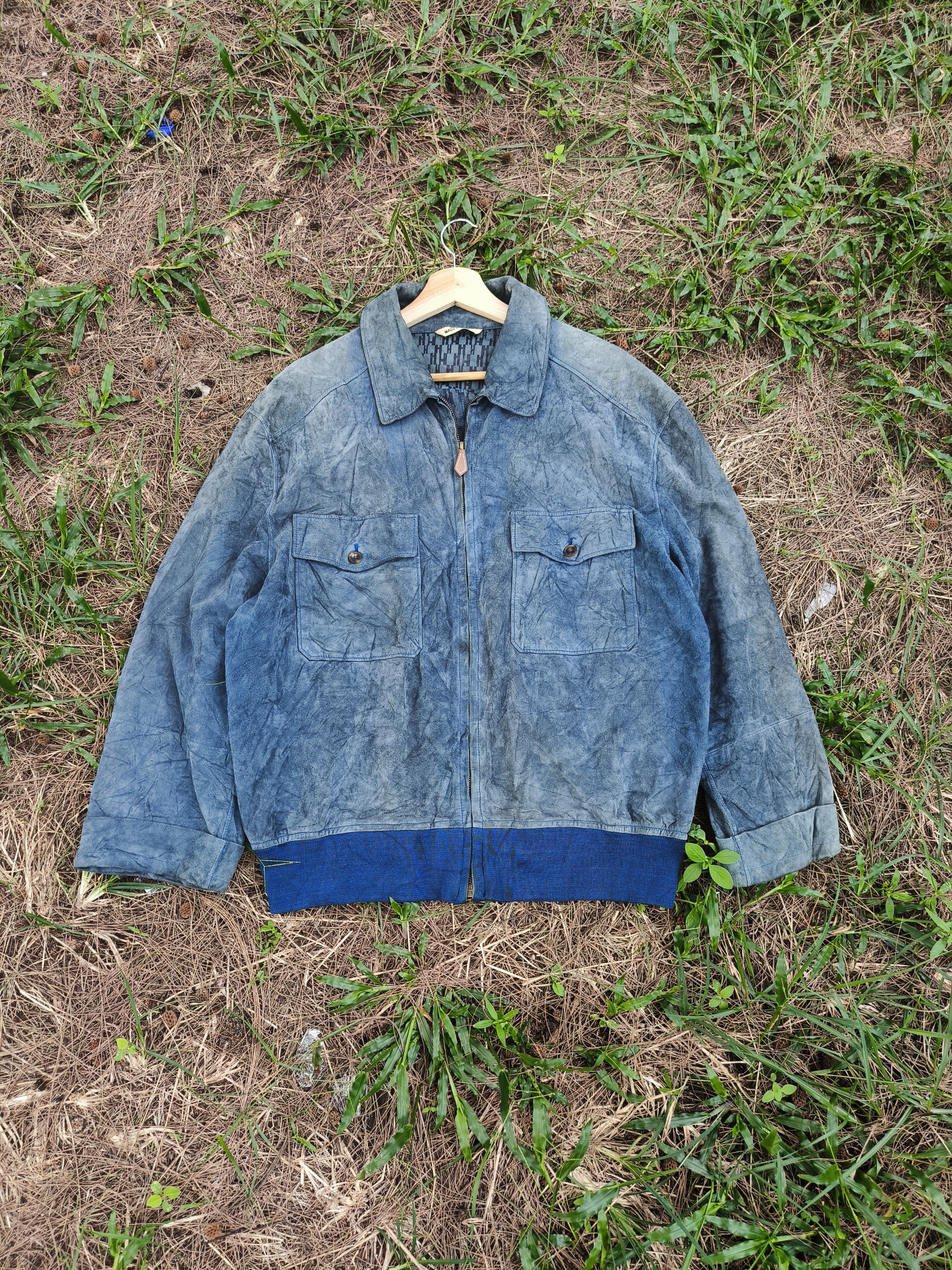 Hermes Hermes Chevreau Kid Cabritilla Suede Goatskin Bomber Jacket Size US L / EU 52-54 / 3 - 4 Thumbnail