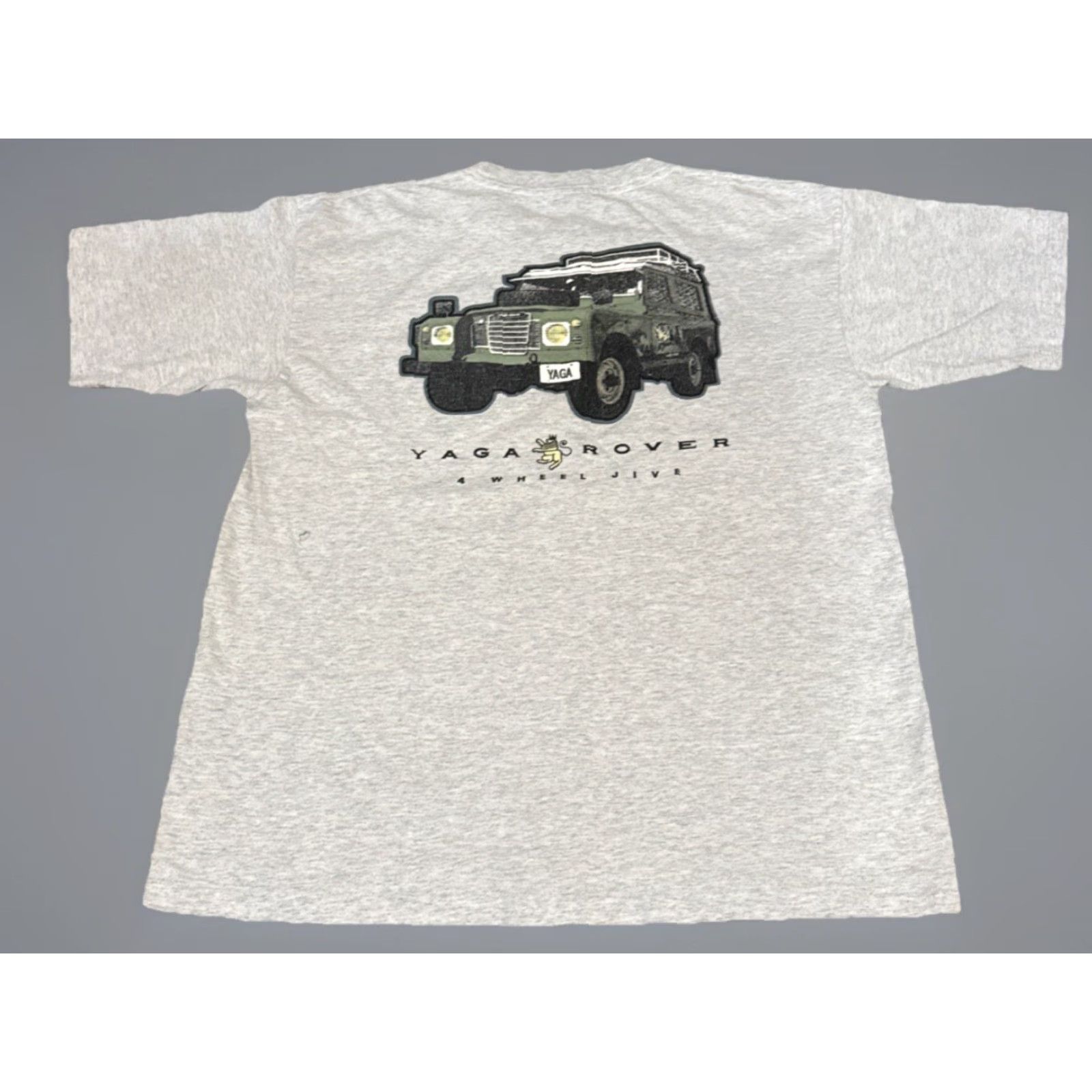 Vintage VINTAGE YAGA Rover T-Shirt Grey M Men Size US M / EU 48-50 / 2 - 2 Thumbnail