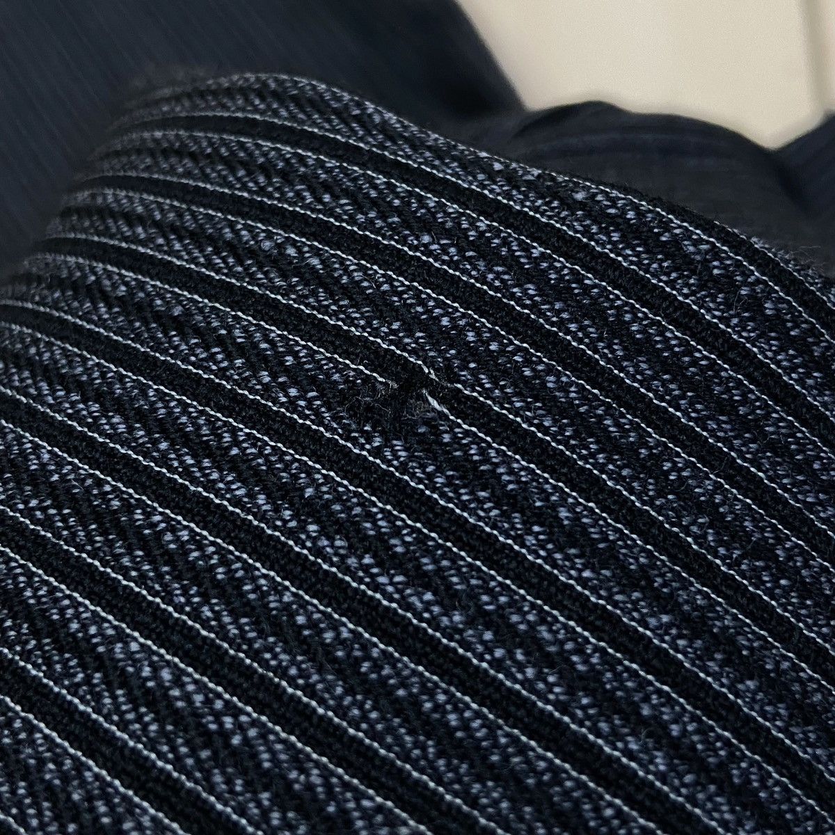 Japanese Brand 70s Heavyweight Wool Pleated Japan Tailored Trousers Size US 34 / EU 50 - 5 Thumbnail