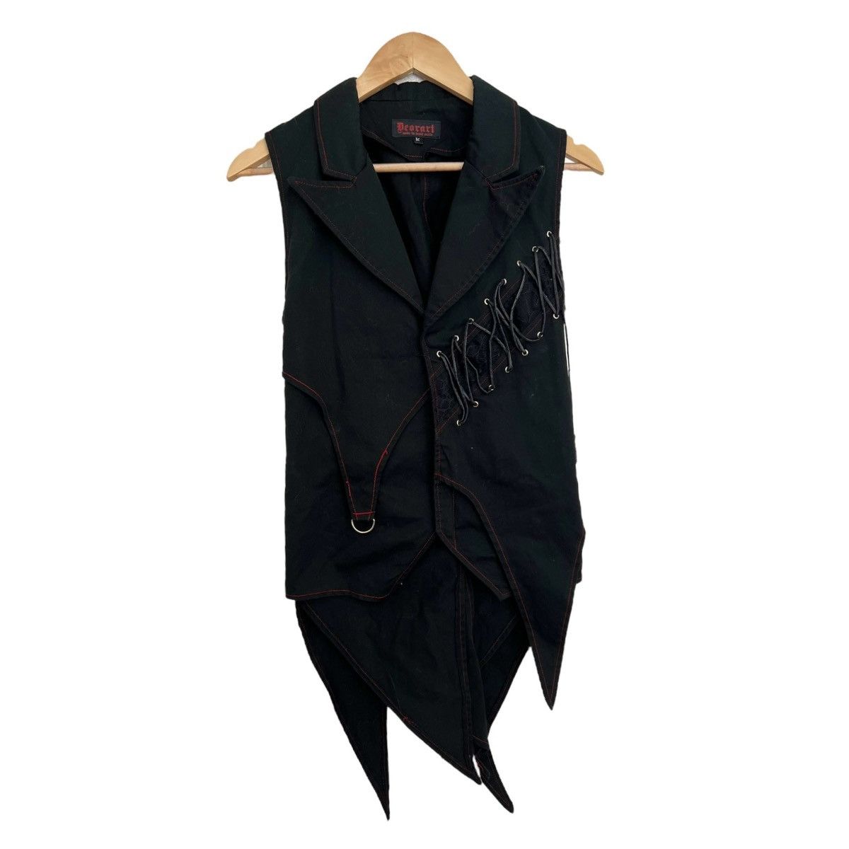 Japanese Brand Deoart asymmetrical corset vest Size US M / EU 48-50 / 2 - 1 Thumbnail