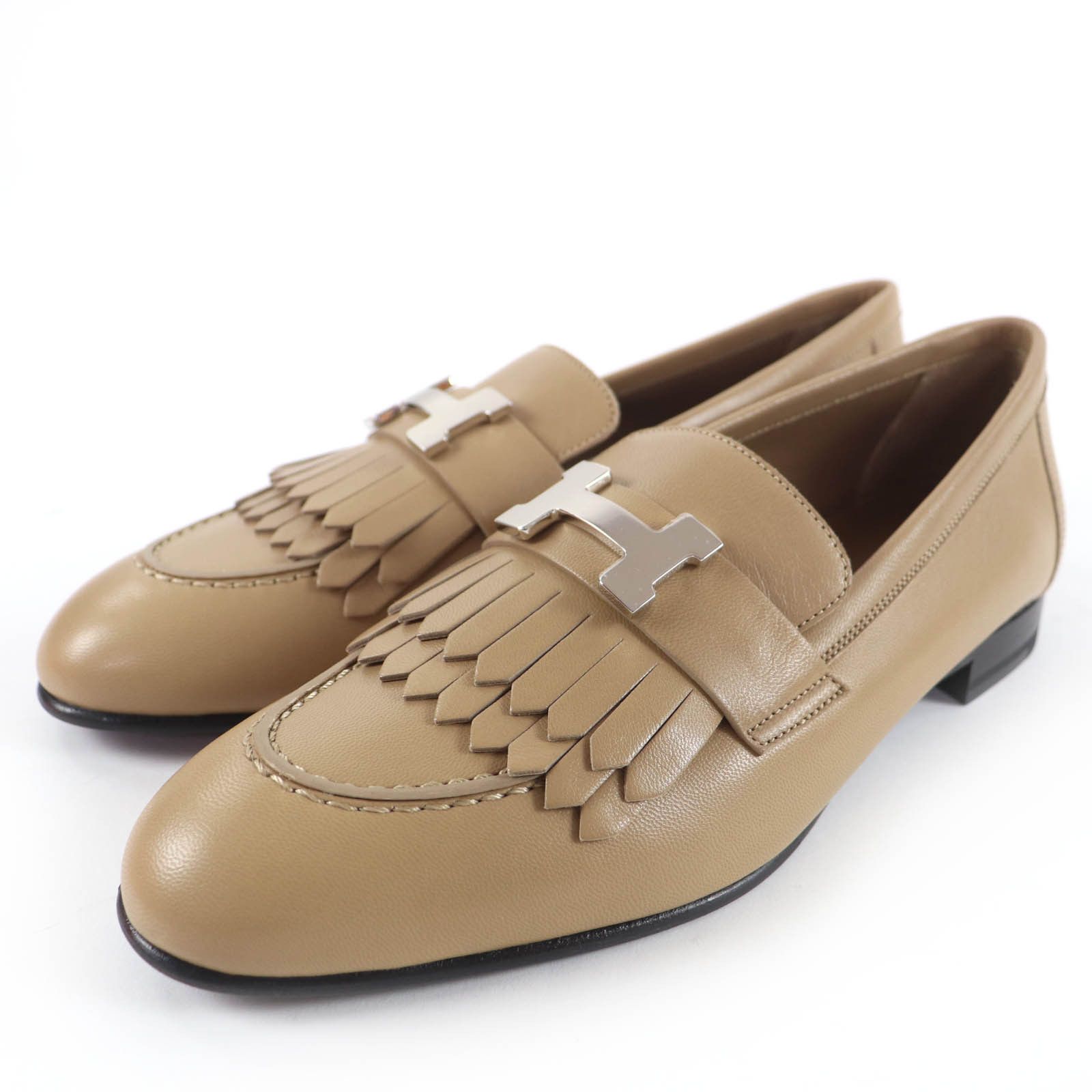 Hermes Hermes Hermès Moccasin Royale Constance Leather Loafers Leather Shoes DUTY FREE for USA Size ONE SIZE - 1 Thumbnail