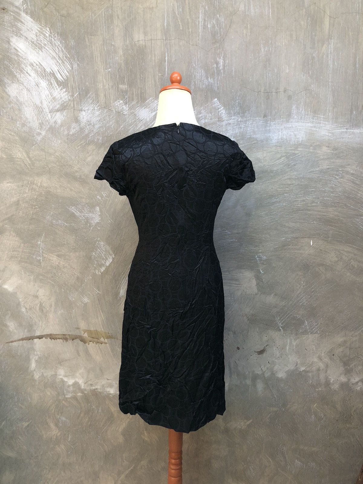 Courreges Courreges Midi Black Dress Size XS / US 0-2 / IT 36-38 - 6 Thumbnail
