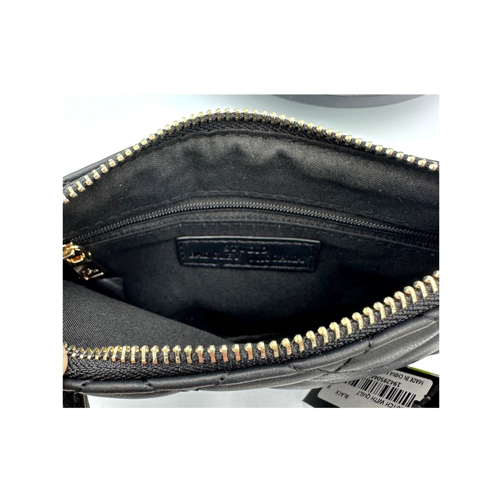 Badgley Mischka Badgley Mischka Quilted Clutch - Black Size ONE SIZE - 6 Thumbnail