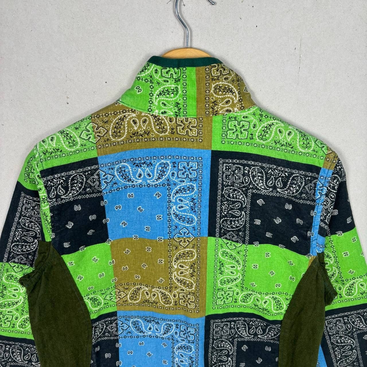 Manastash MANASTASH BANDANA PAISLEY JACKET GREEN Size US S / EU 44-46 / 1 - 5 Thumbnail