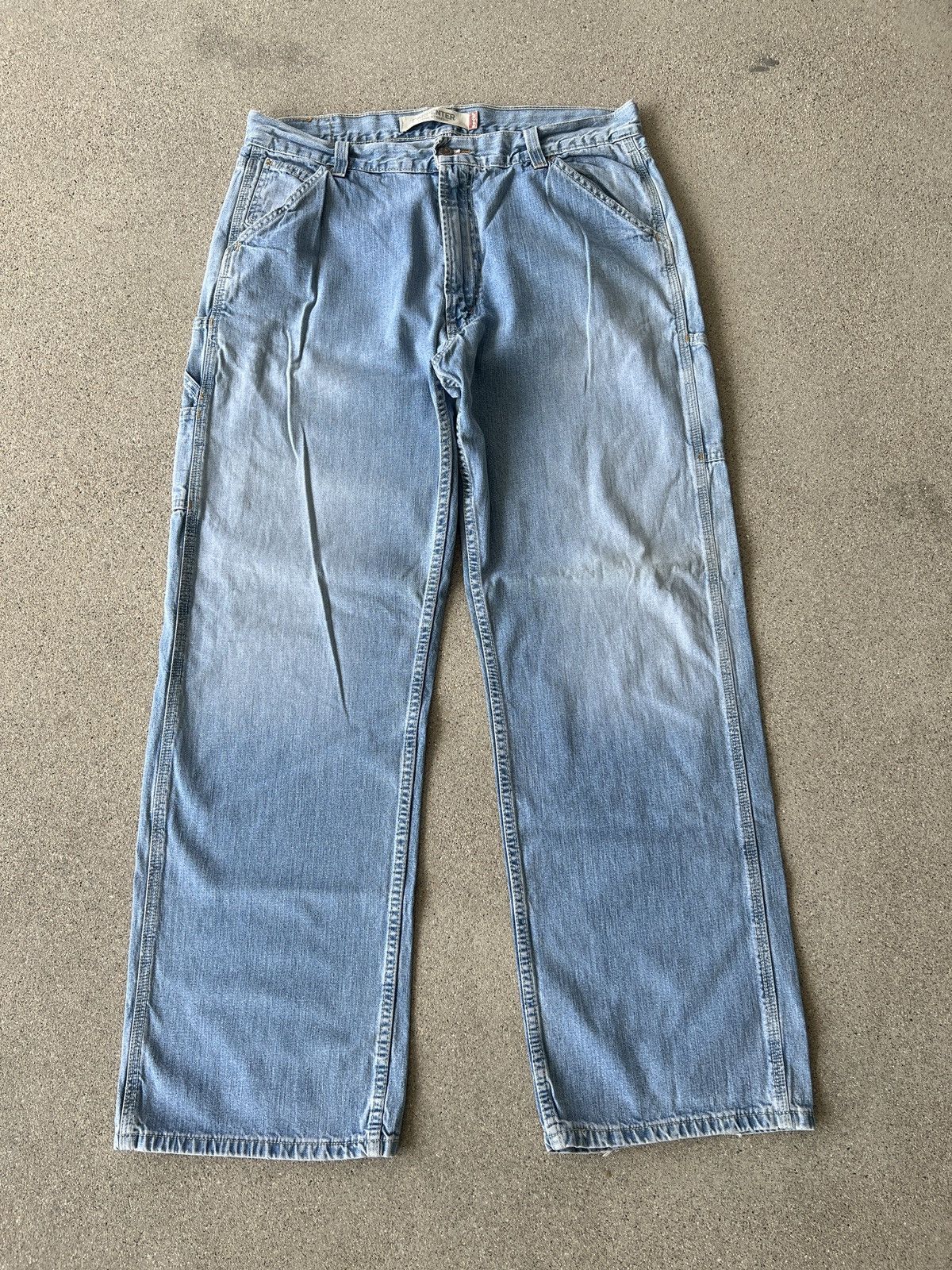 Levi's Vintage L. Indigo Levi’s Carpenter Loose Fit Pants Sz. 36x32 Size US 36 / EU 52 - 1 Thumbnail