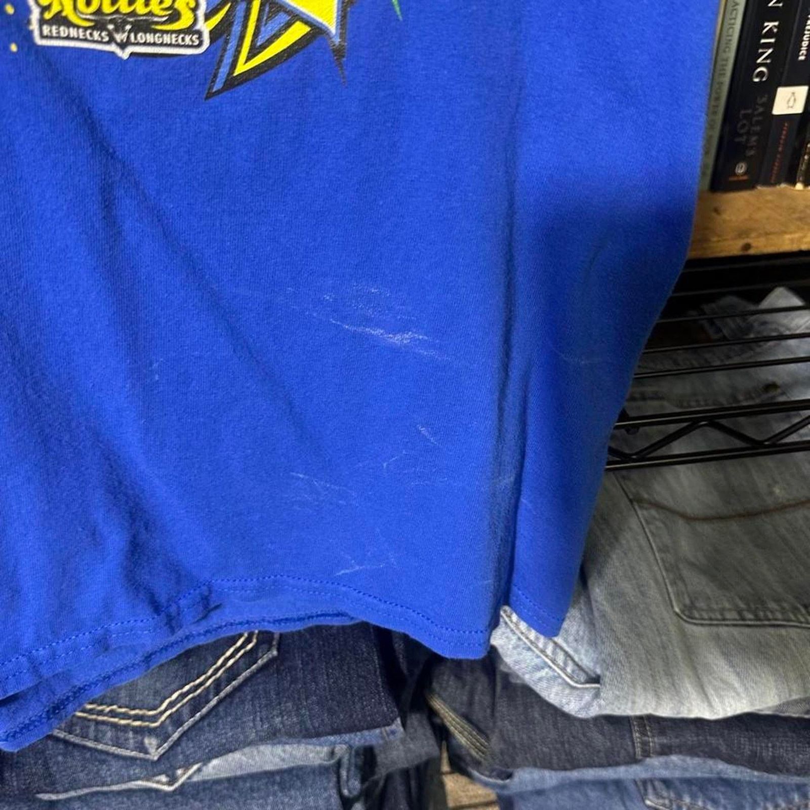 NASCAR Vintage Y2K Racing Tee Shirt Men Large Blue AOP NASCAR 2000s Size US L / EU 52-54 / 3 - 4 Thumbnail
