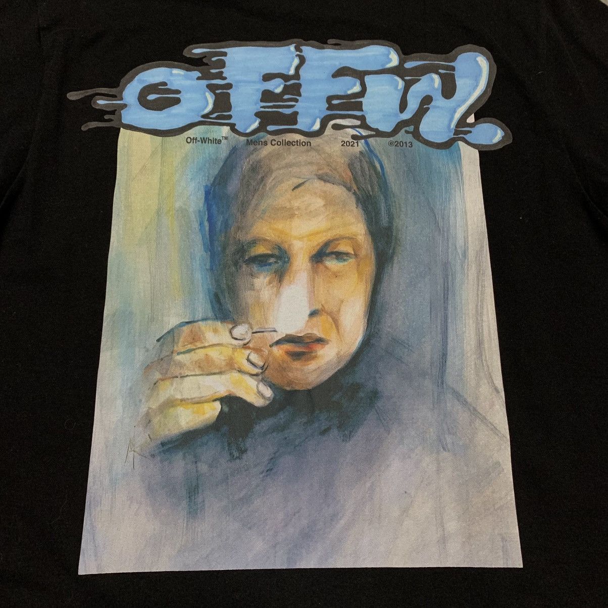 Off-White Off White Small Liquid Mirko Black Tee Virgil Abloh Size US S / EU 44-46 / 1 - 3 Thumbnail