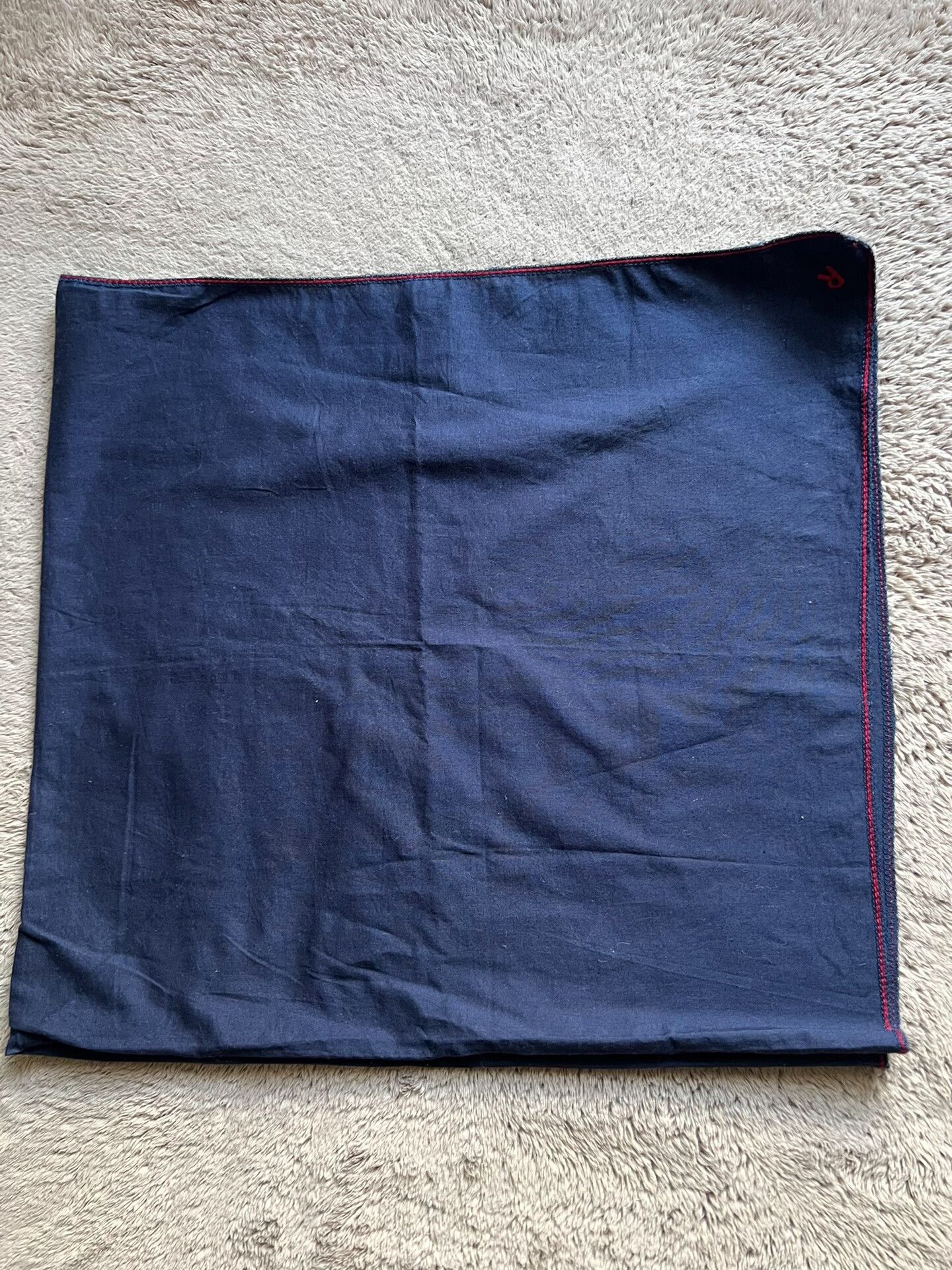 45rpm 45r Indigo Dyed Square Scarf Size ONE SIZE - 1 Thumbnail