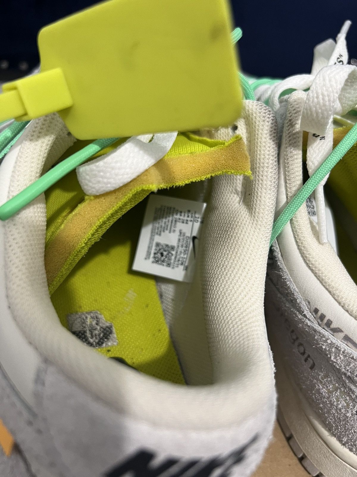 Nike × Off-White Nike off-white dunk lot 14 Size US 10 / EU 43 - 5 Thumbnail