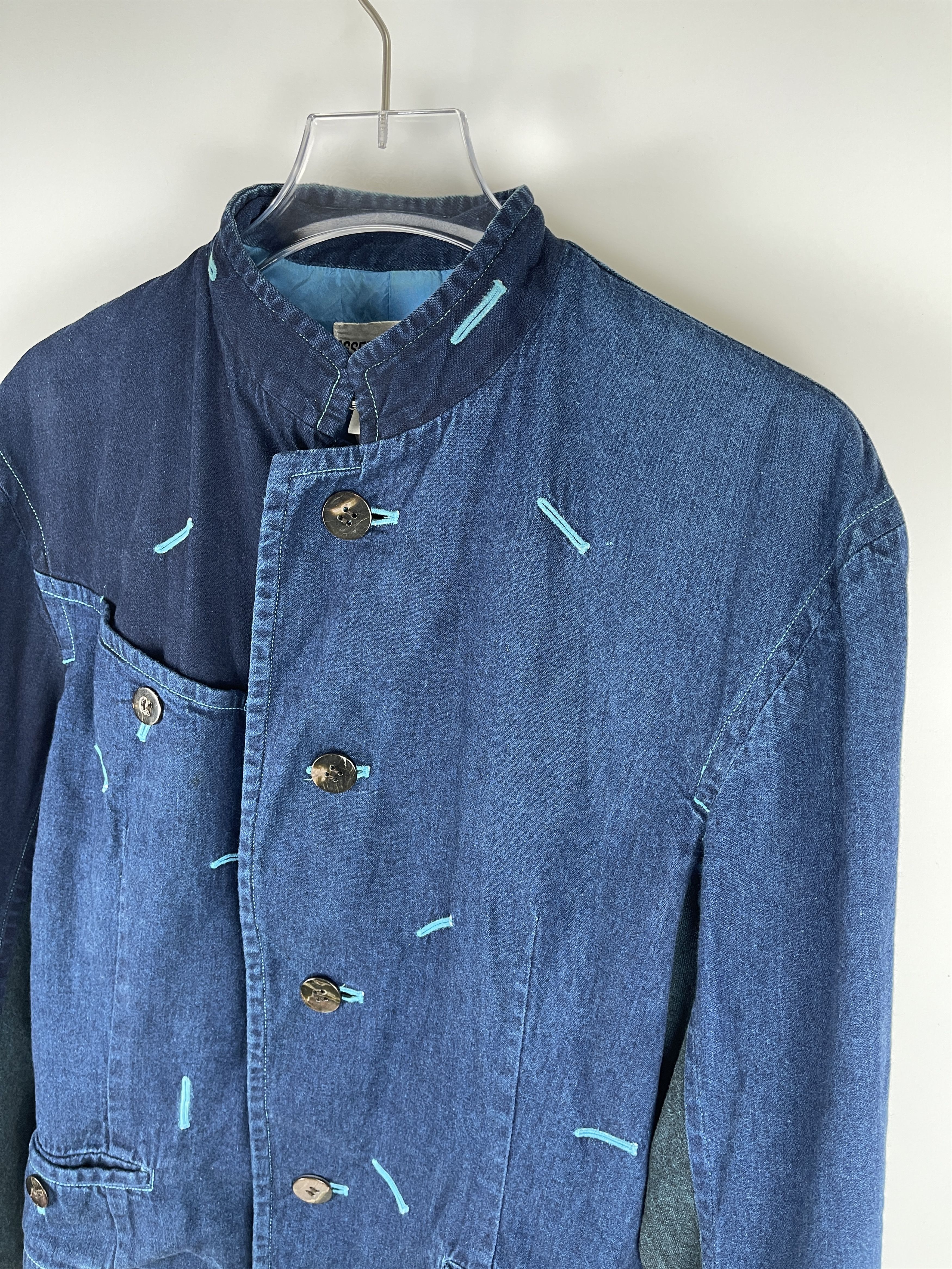 Issey Miyake Issey Miyake A/W1993 Chambre Denim Jacket Size US M / EU 48-50 / 2 - 9 Thumbnail