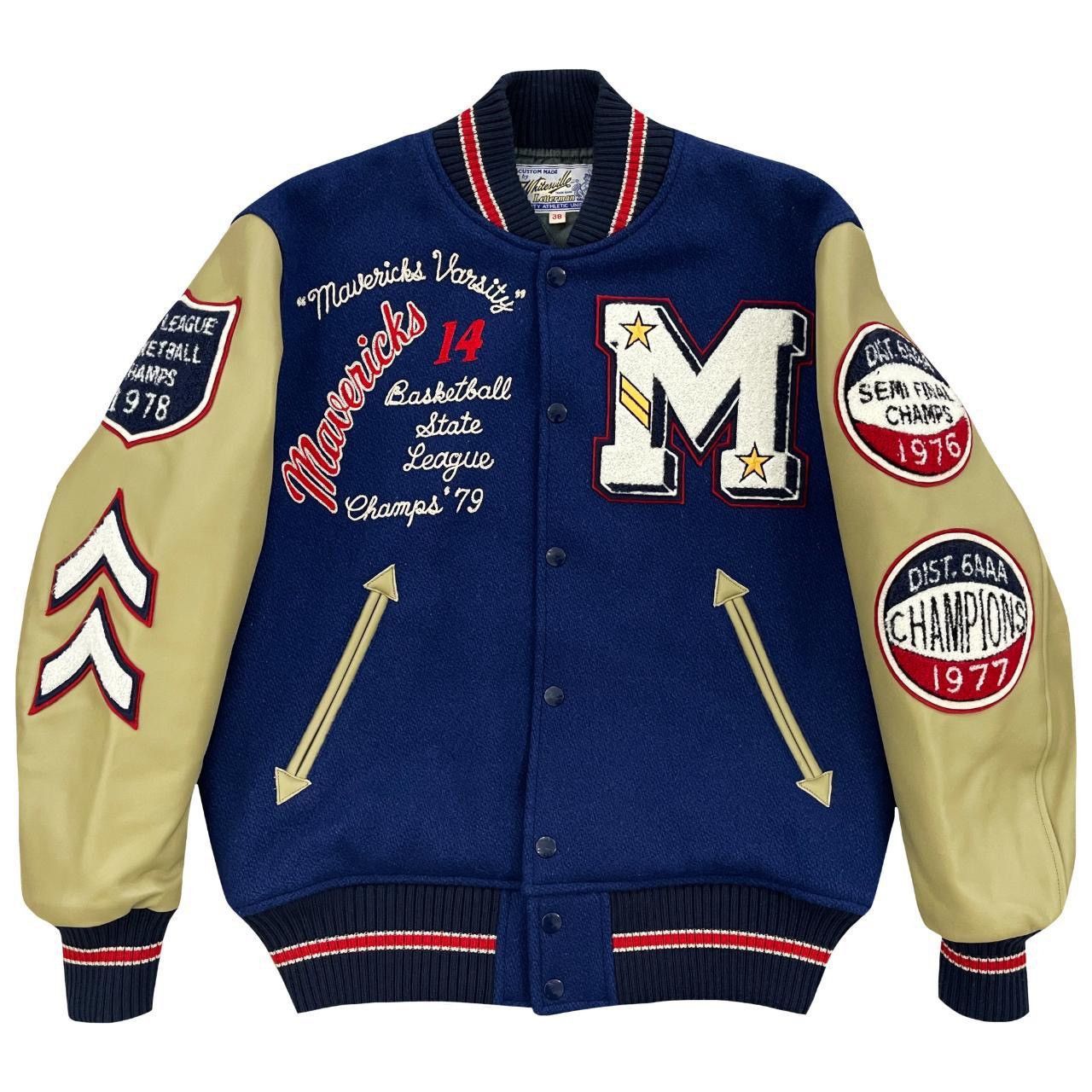 Whitesville Whitesville Varsity Jacket Size US M / EU 48-50 / 2 - 1 Thumbnail