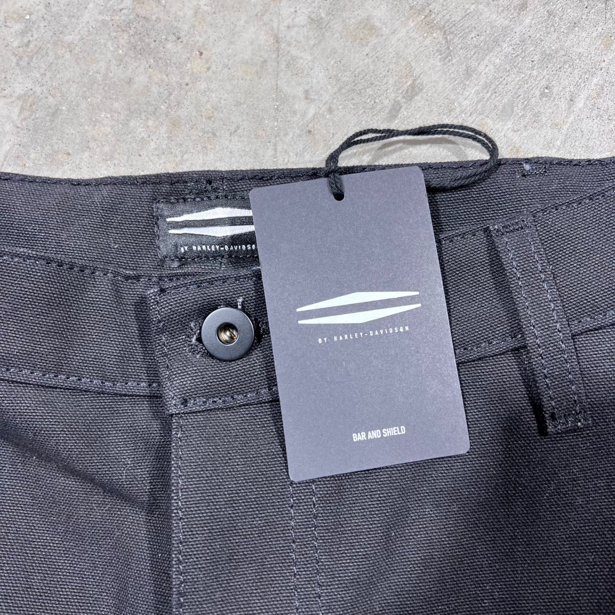 Harley Davidson $195 NWT HARLEY DAVIDSON WOMEN'S WIDE LEG WORK PANTS 4 Size 27" / US 4 / IT 40 - 8 Thumbnail