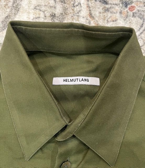 Helmut Lang Helmut Lang Long Sleeve Button-Down Shirt – Size 39 (15.5) Size US M / EU 48-50 / 2 - 2 Thumbnail