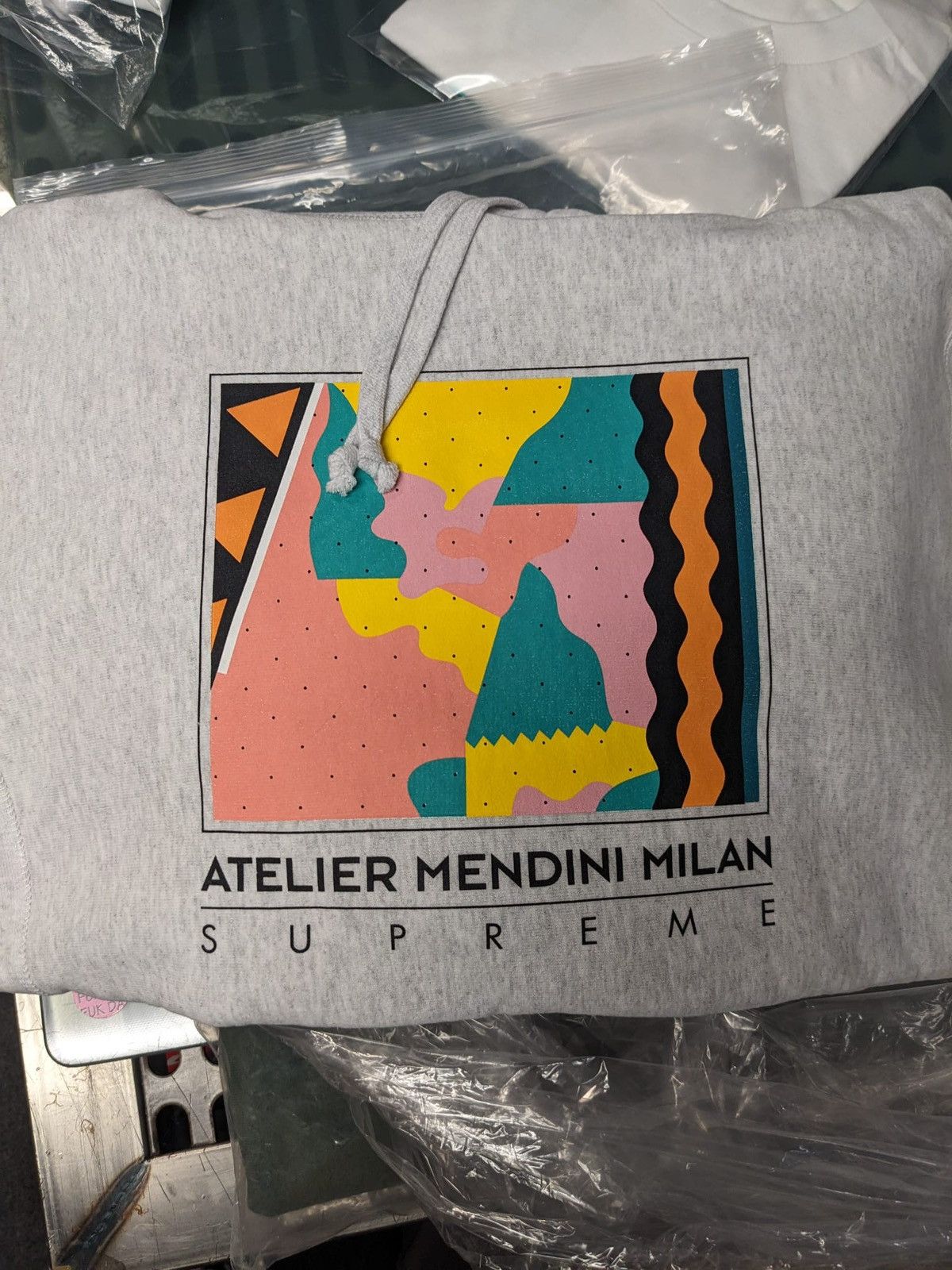 Supreme SS16 SUPREME MENDINI ATELIER MILAN HOODED SWEATSHIRT HOODIE Size US S / EU 44-46 / 1 - 4 Thumbnail