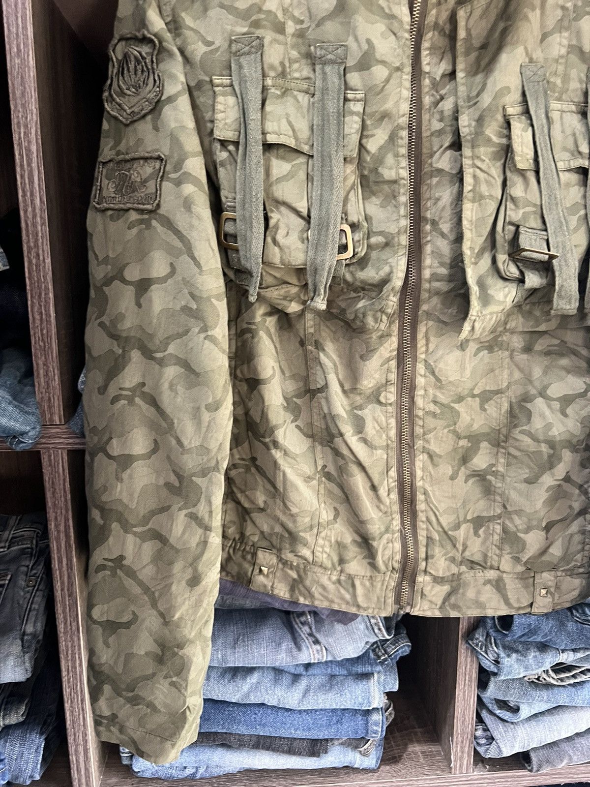 Other 🔥Rare Camo Bondage Zipper Jacket Size US M / EU 48-50 / 2 - 7 Thumbnail