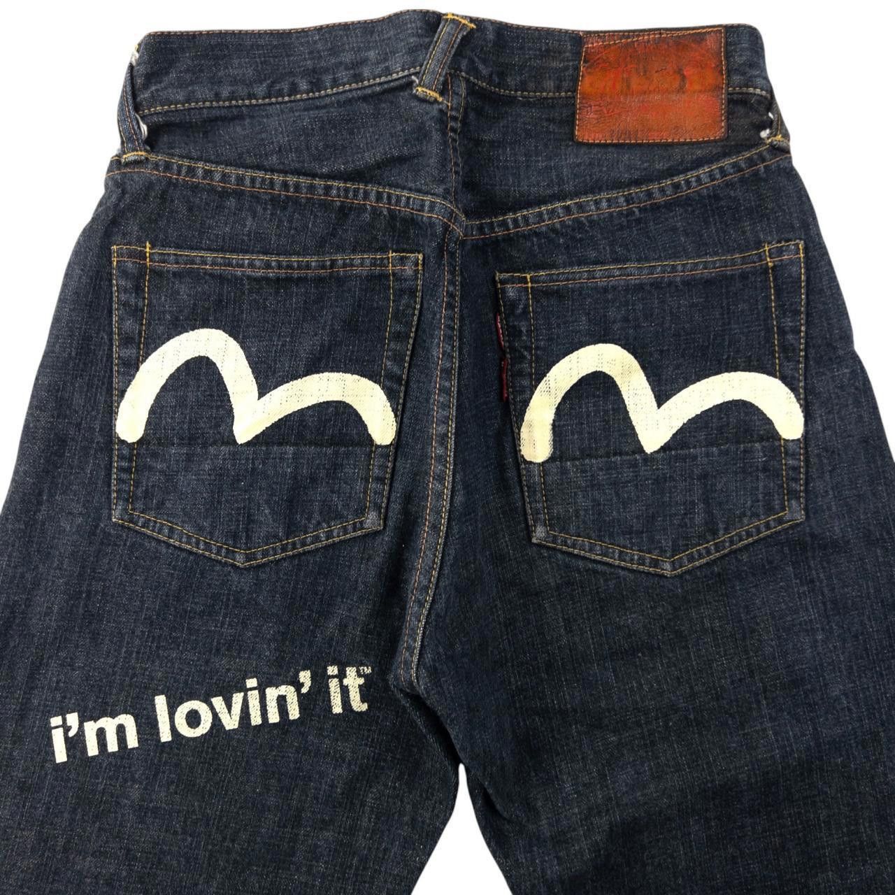 Evisu Vintage Evisu X Mcdonalds Double Gull Denim Jeans Size W27 Size US 26 / EU 42 - 2 Thumbnail