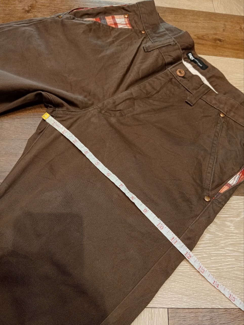 Japanese Brand VINTAGE CONCAVE ATTEMPT JAPAN BROWN COTTON PANTS Size US 33 - 17 Thumbnail
