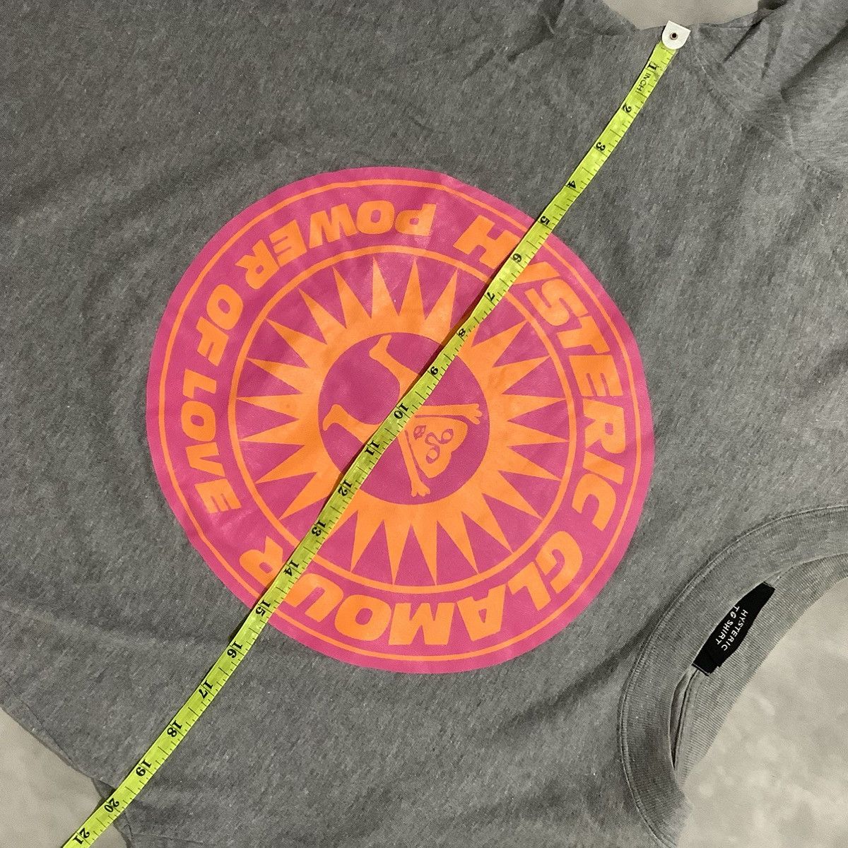 Hysteric Glamour × Japanese Brand × Vintage 90s Single Stitch Hysteric Glamour Power of Love Size US M / EU 48-50 / 2 - 8 Thumbnail