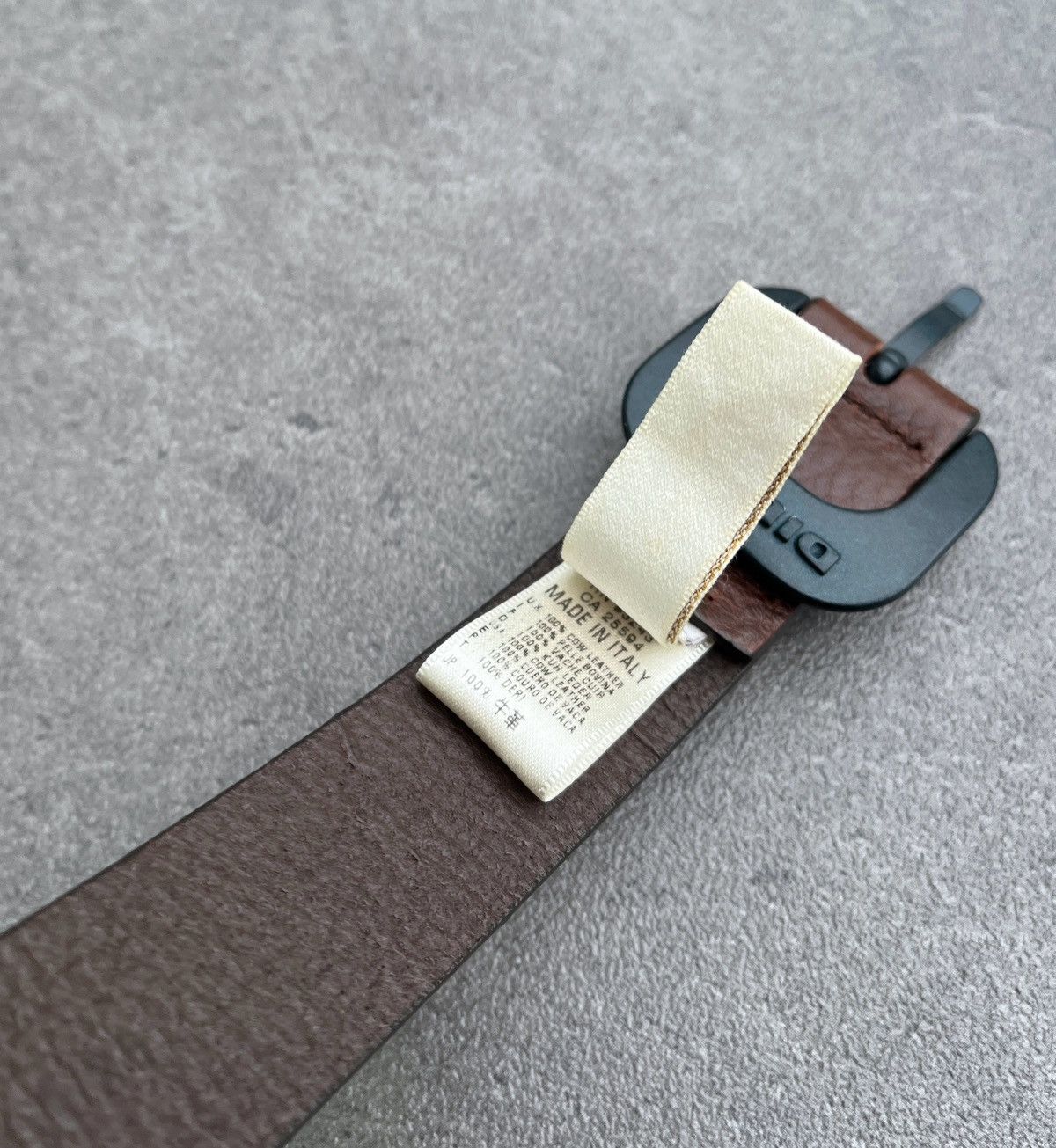 Diesel 🔥Rare Vintage 2000’s DIESEL Big logo Leather Belt Size ONE SIZE - 9 Thumbnail