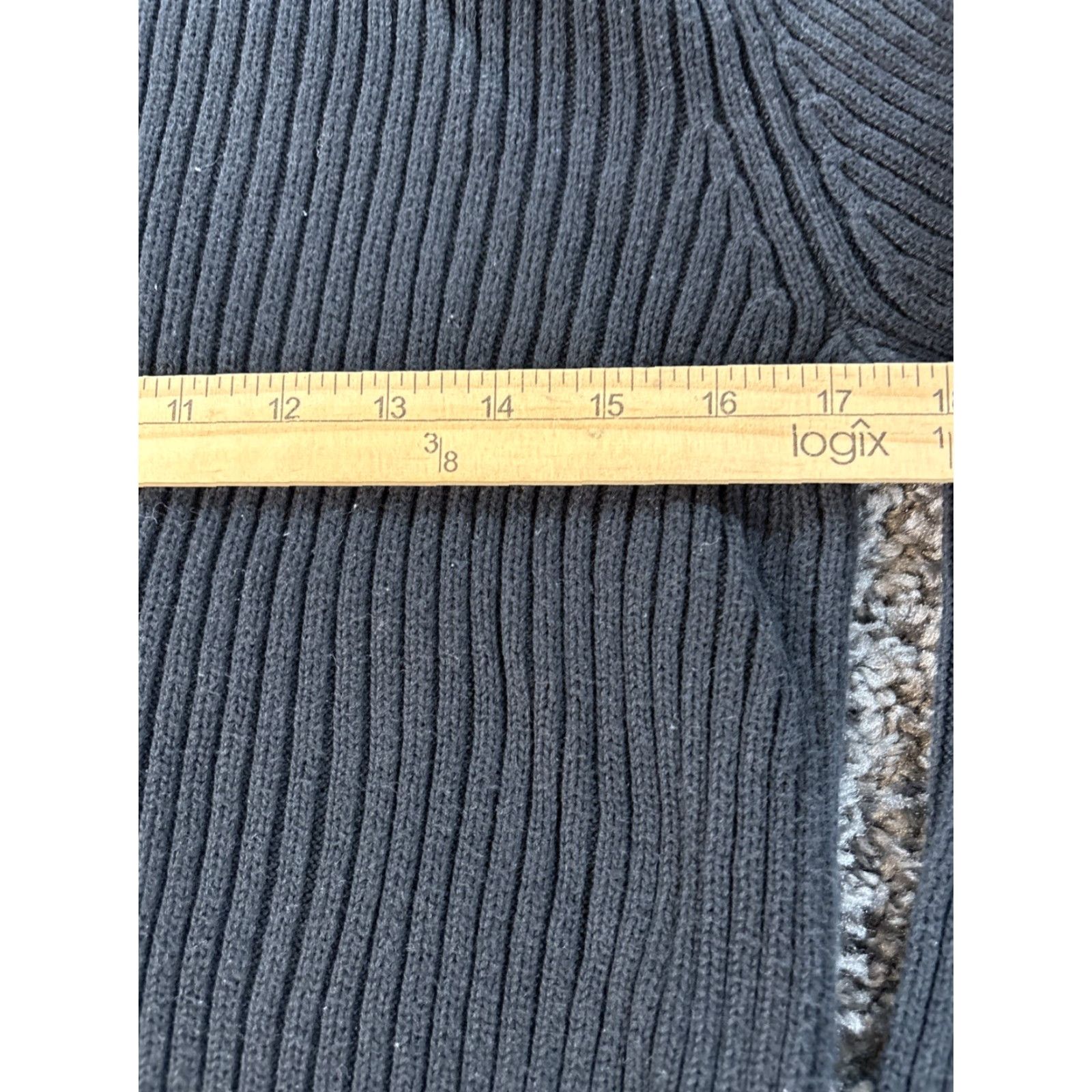 DKNY VINTAGE DKNY Sweater Mens Medium Black Mock Neck Chunky Knit 90s Mens Size US M / EU 48-50 / 2 - 4 Thumbnail