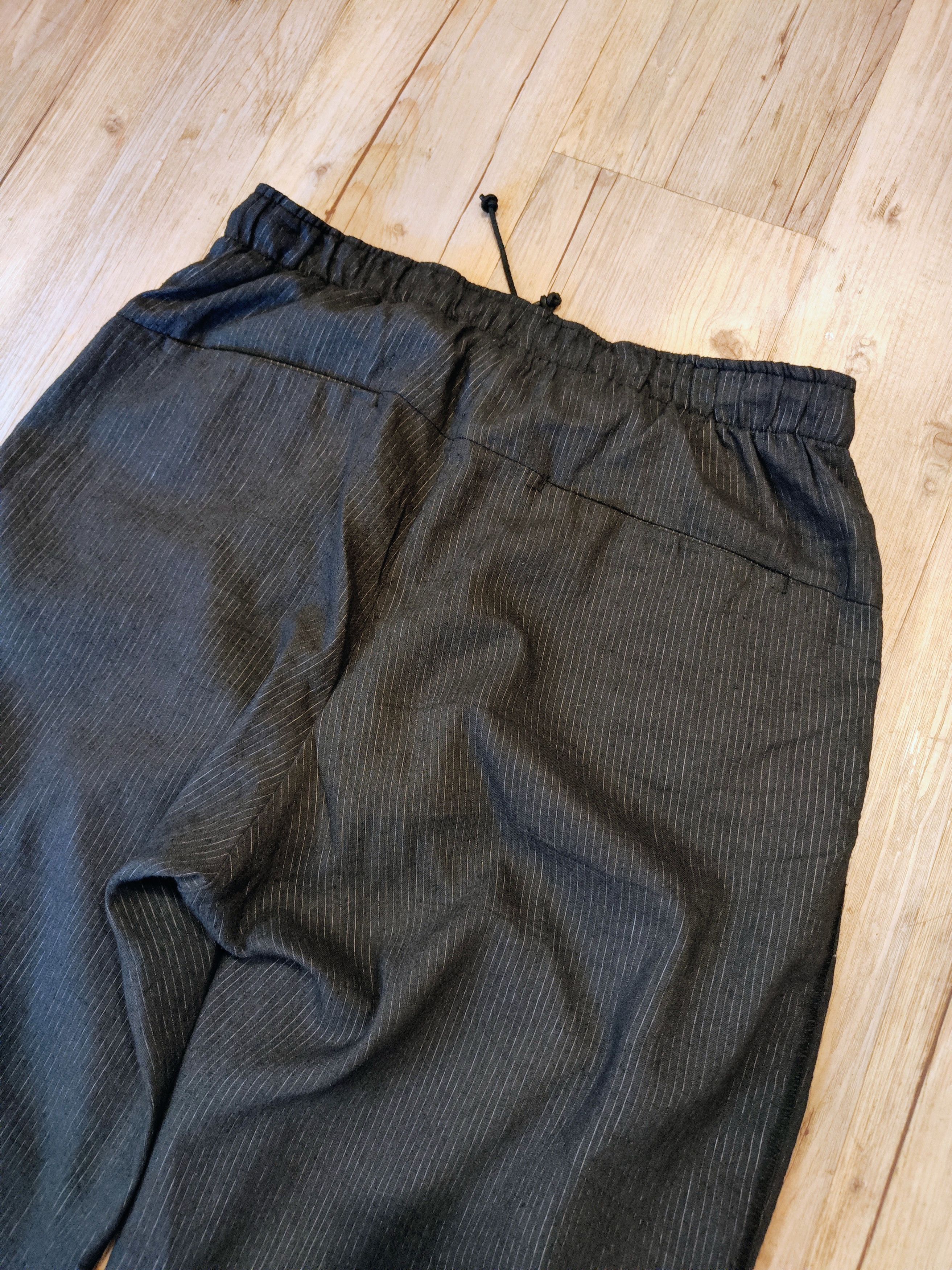 Transit Wide drawstring pants.Like Yohji Yamamoto or Devoa Size US 32 / EU 48 - 5 Thumbnail