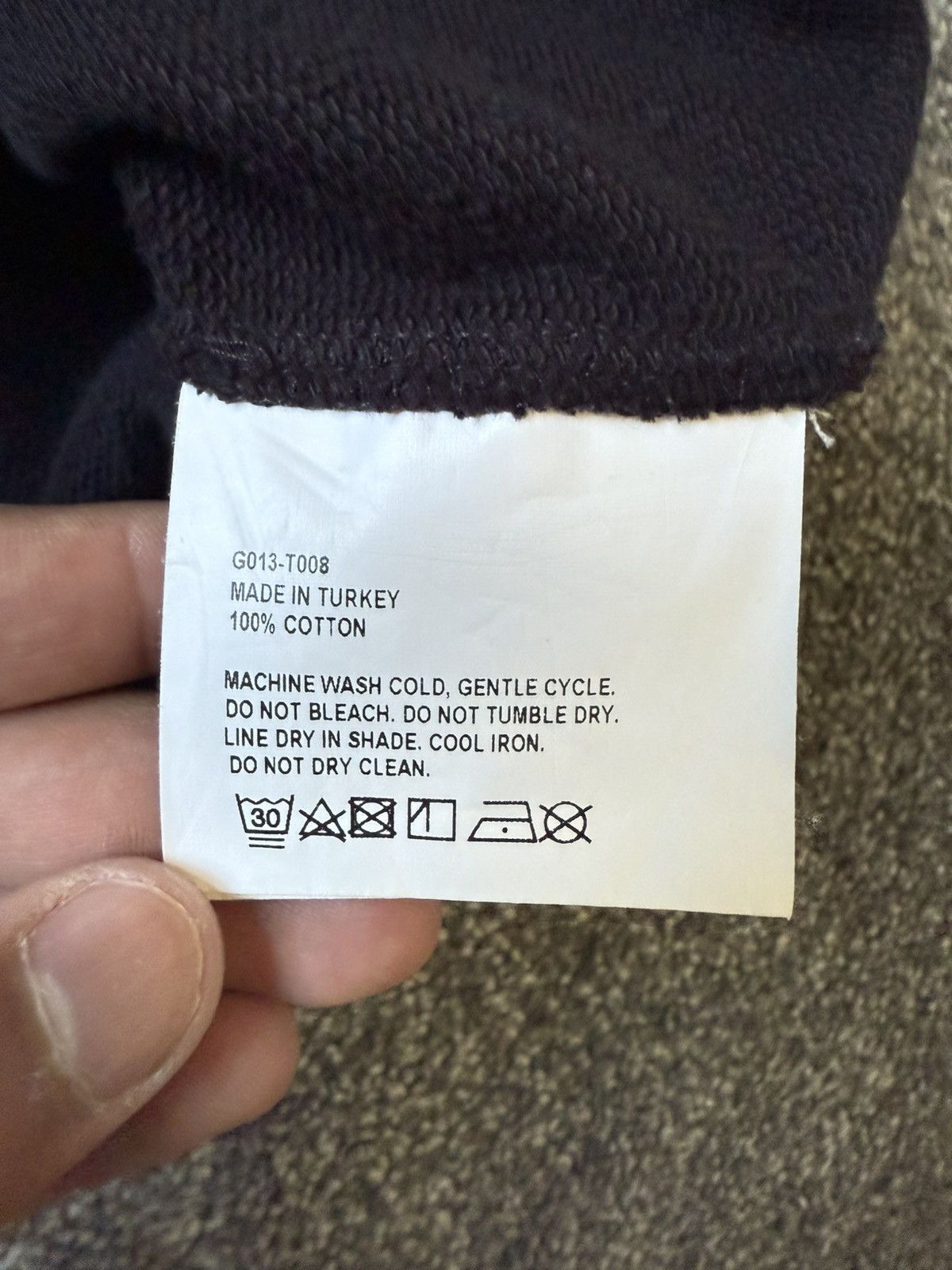 Gosha Rubchinskiy GOSHA RUBCHINSKIY Asymmetrical Hoodie Size US L / EU 52-54 / 3 - 3 Thumbnail