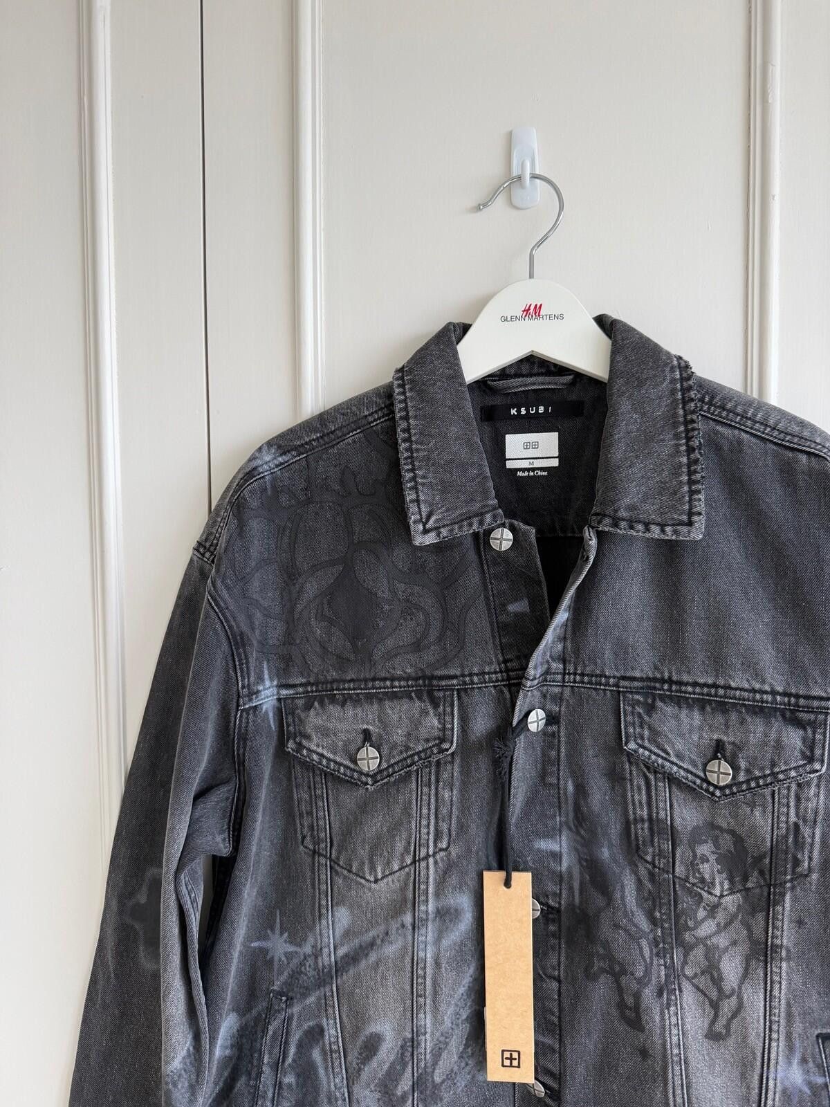 Ksubi new Ksubi mens oh g jacket medium m denim axl cherub grey Size US M / EU 48-50 / 2 - 2 Thumbnail