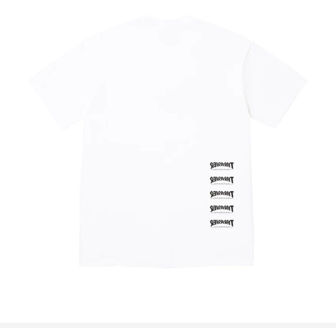 Supreme Supreme x Thrasher Back Tail Tee White XXL Size US XXL / EU 58 / 5 - 2 Thumbnail