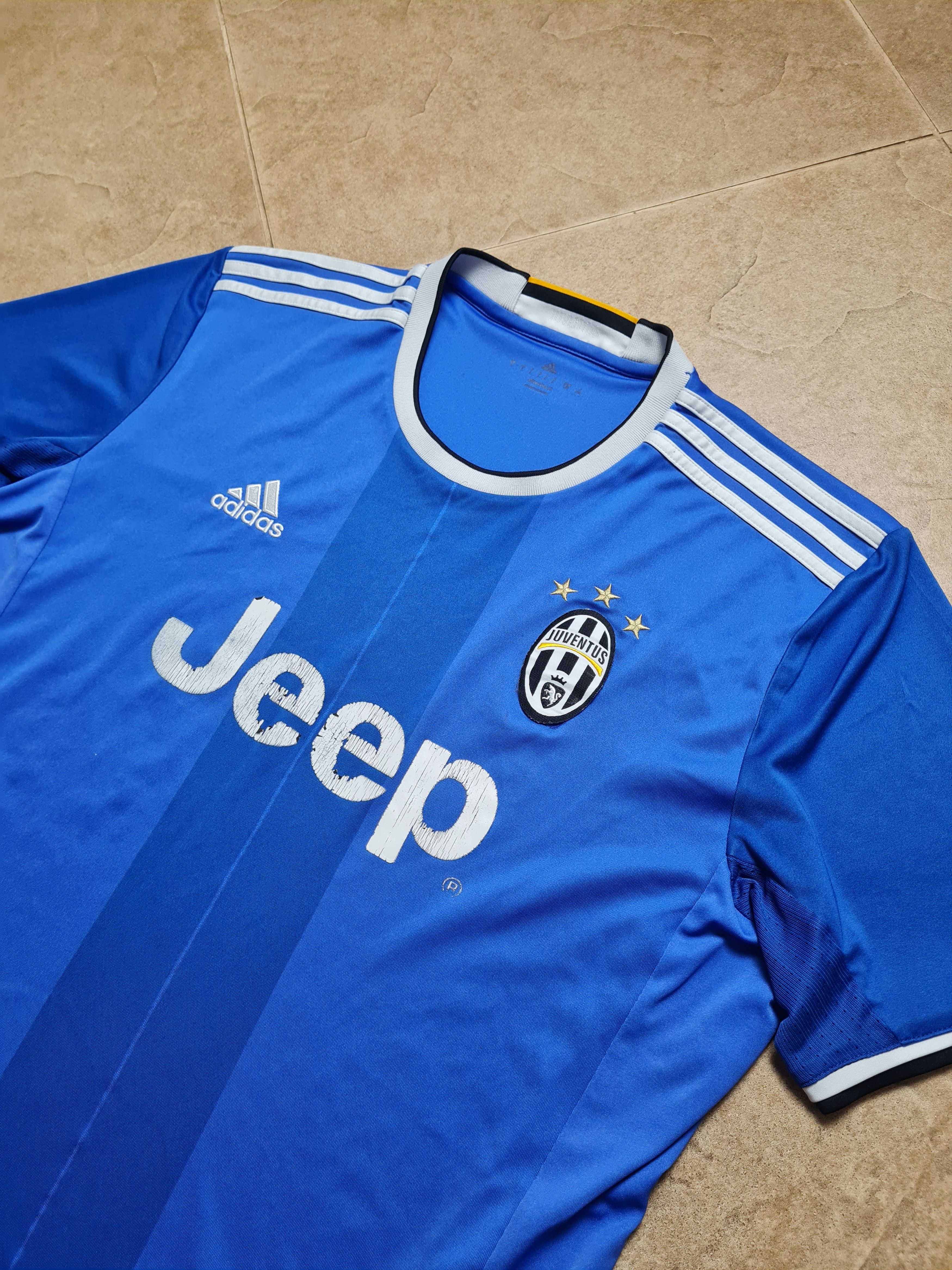 Adidas Adidas Juventus Football Shirt Blue 2016 Away Size L AI6226 Size US L / EU 52-54 / 3 - 25 Thumbnail