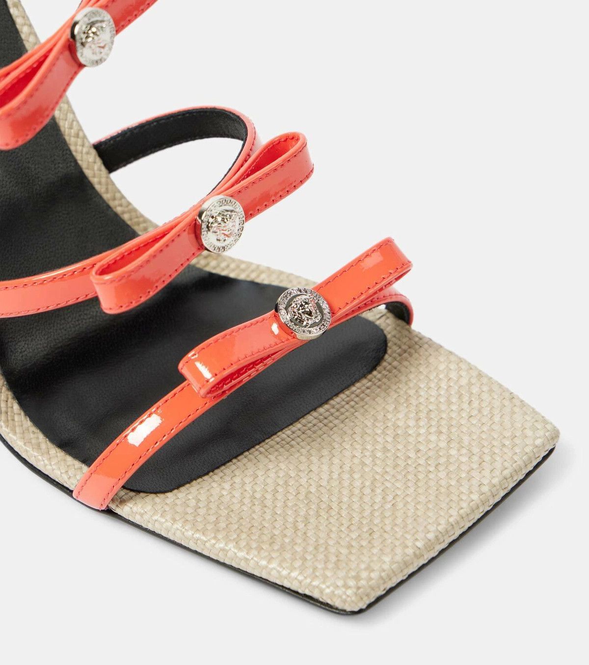 Versace o1y0226 Mules in Coral Size US 5 / IT 35 - 3 Thumbnail